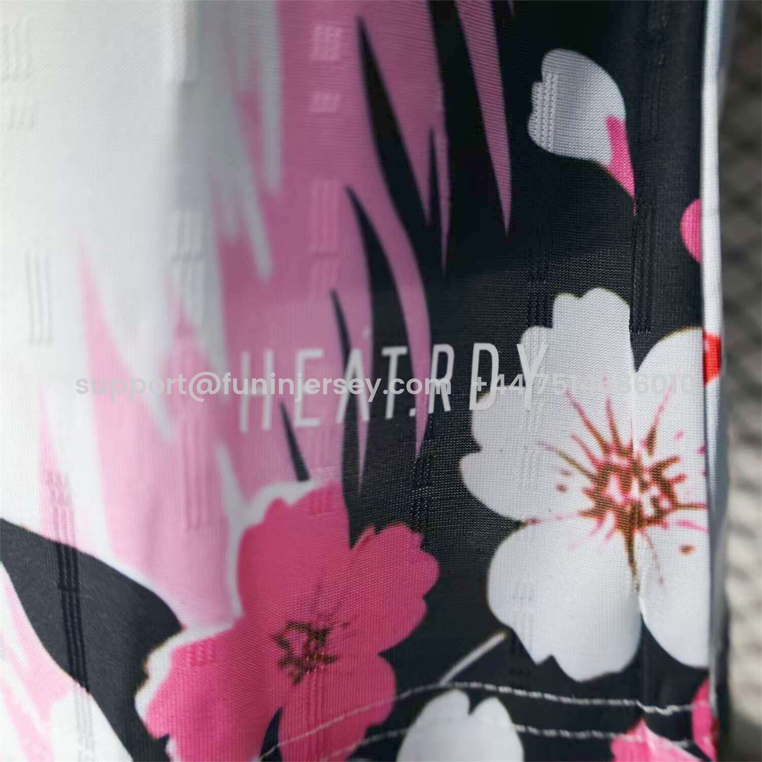 Funinjersey-Japan 25-26 Plum Blossom and Snow Fox White Jersey - Player Version