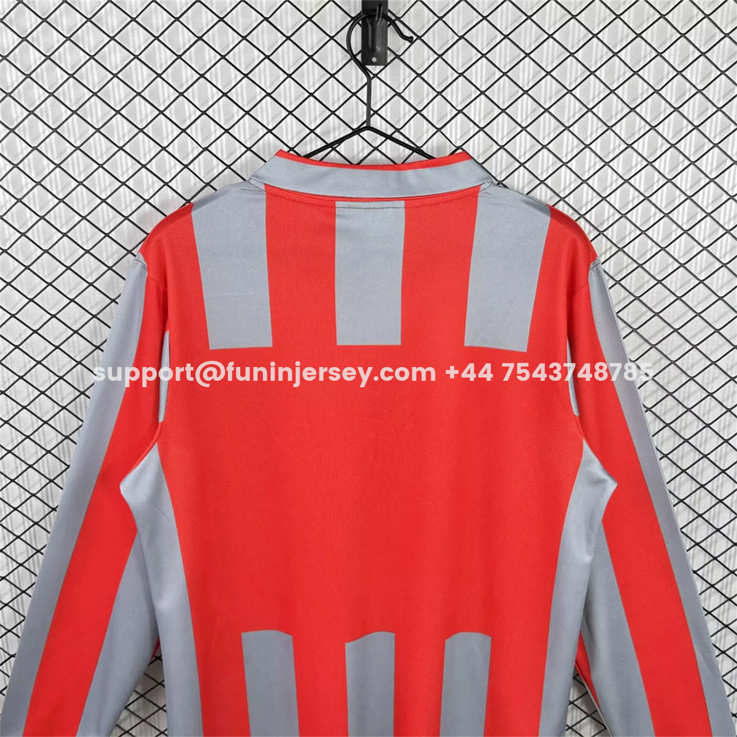 Funinjersey-Retro Cremonese 1995-96 Home Long Sleeves Jersey