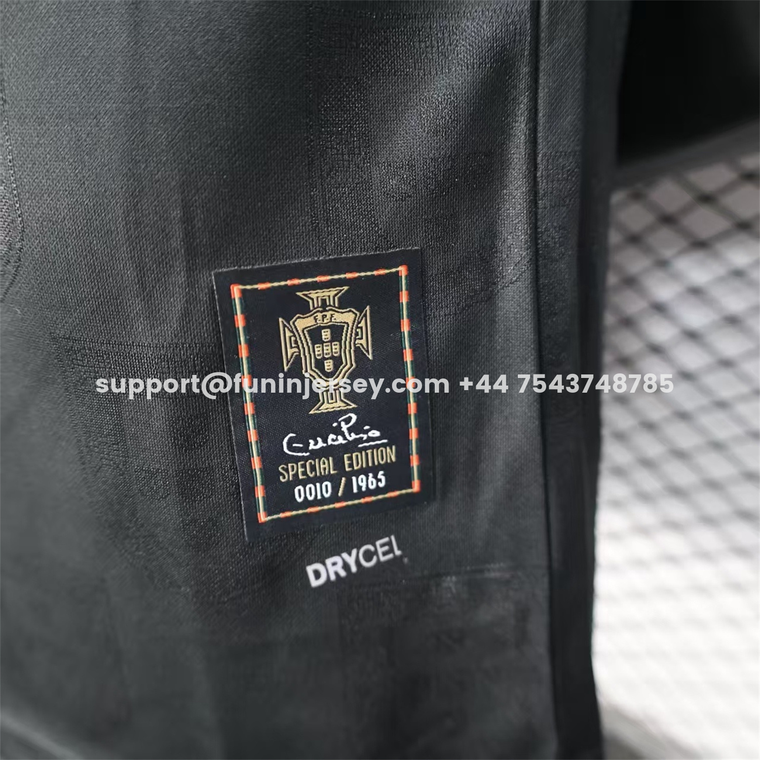 Funinjersey-Portugal 2026 Away Black Jersey - Player Version