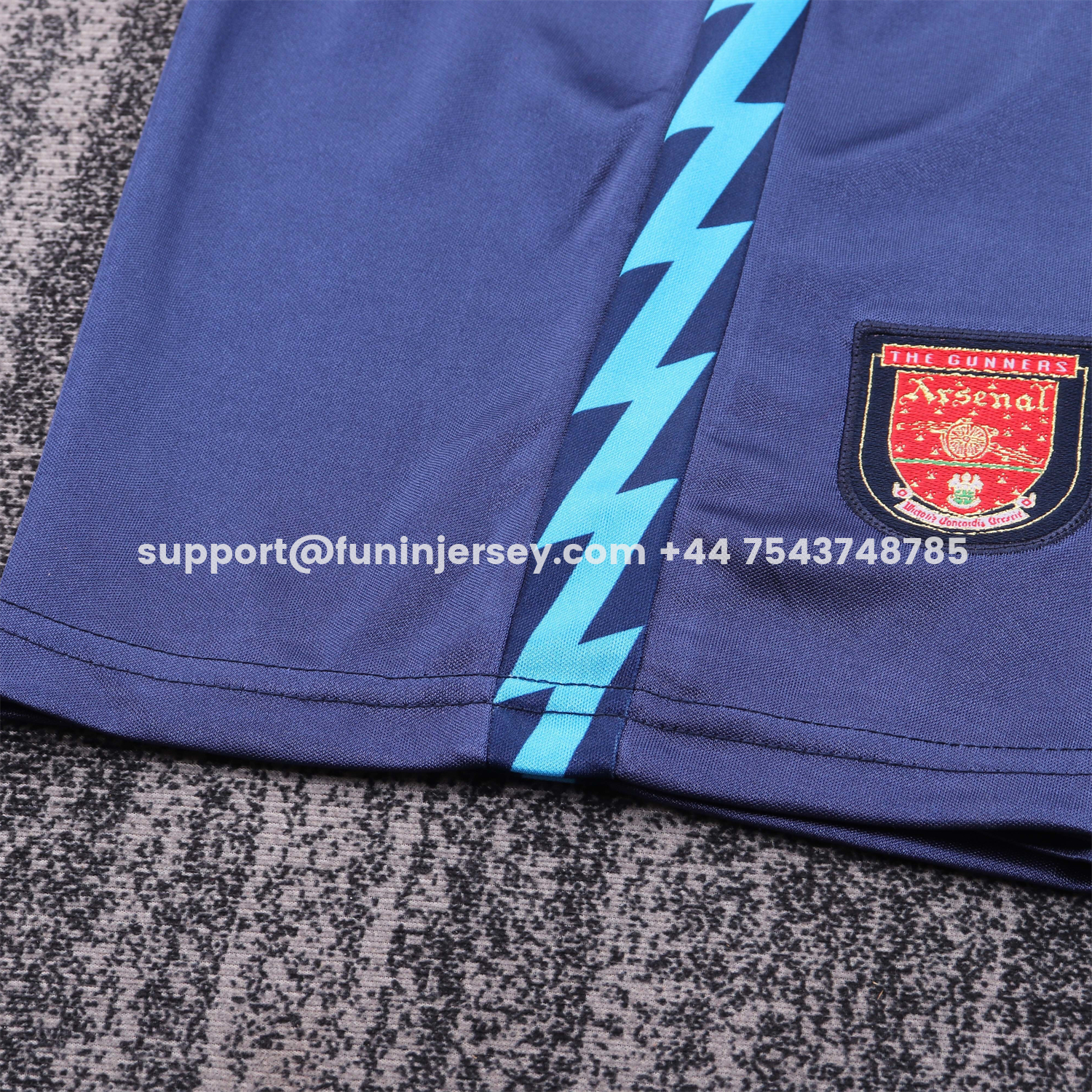 Funinjersey-Retro Arsenal 1994-95 Away Kids Kit