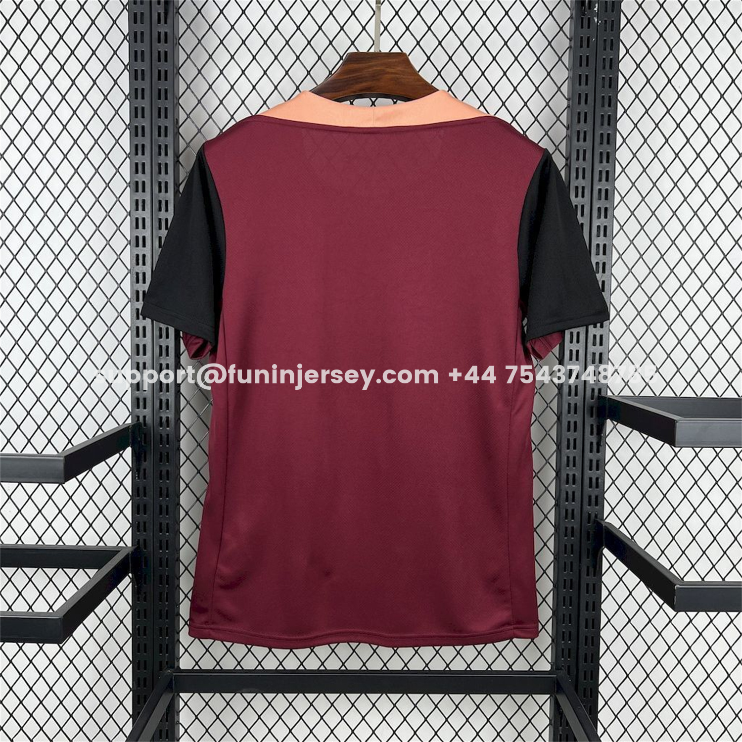 Funinjersey-Corinthians 26-27 Wine Red Pre-Match Jersey - Fans Version