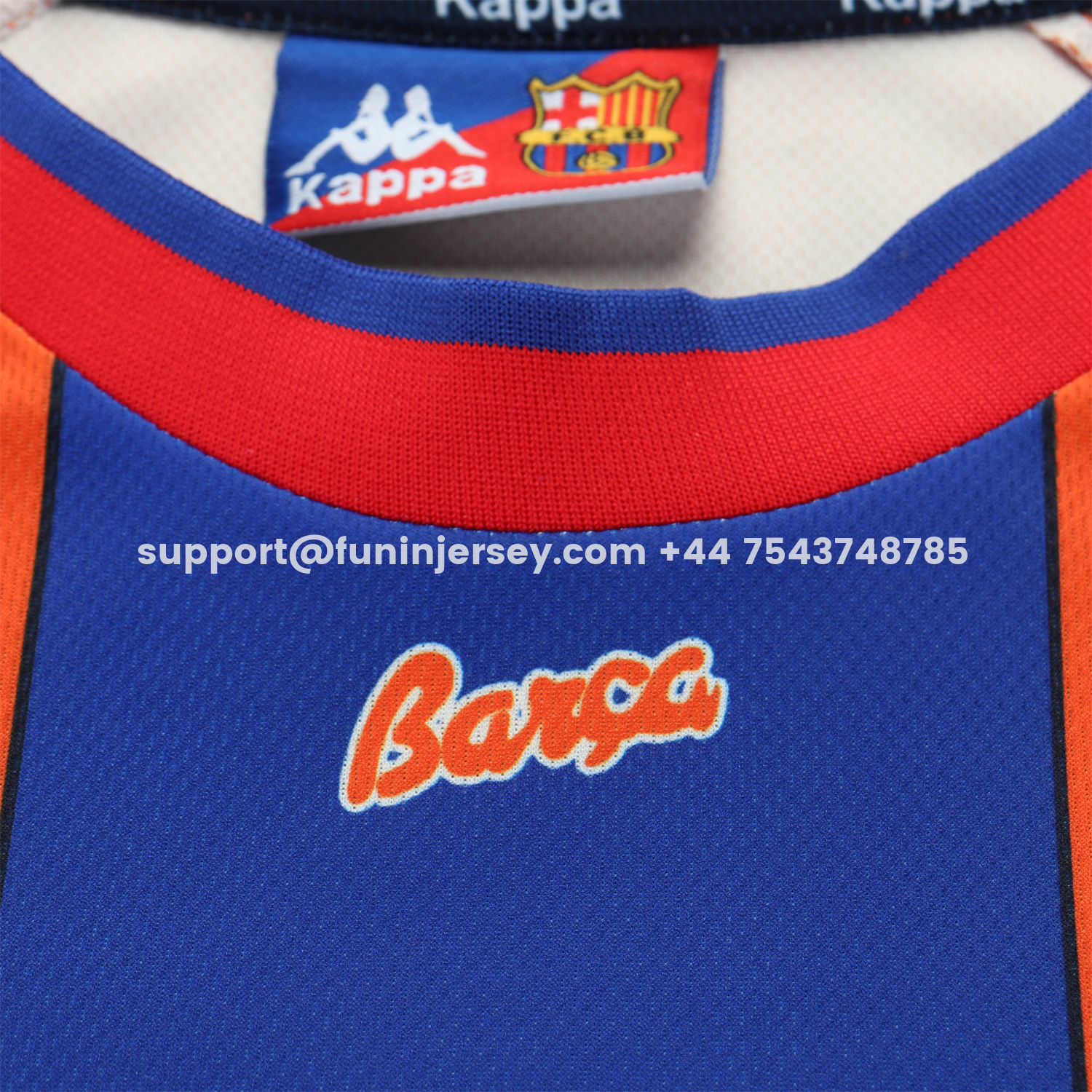 Funinjersey-Retro Barcelona 1997-98 Away Kids Kit