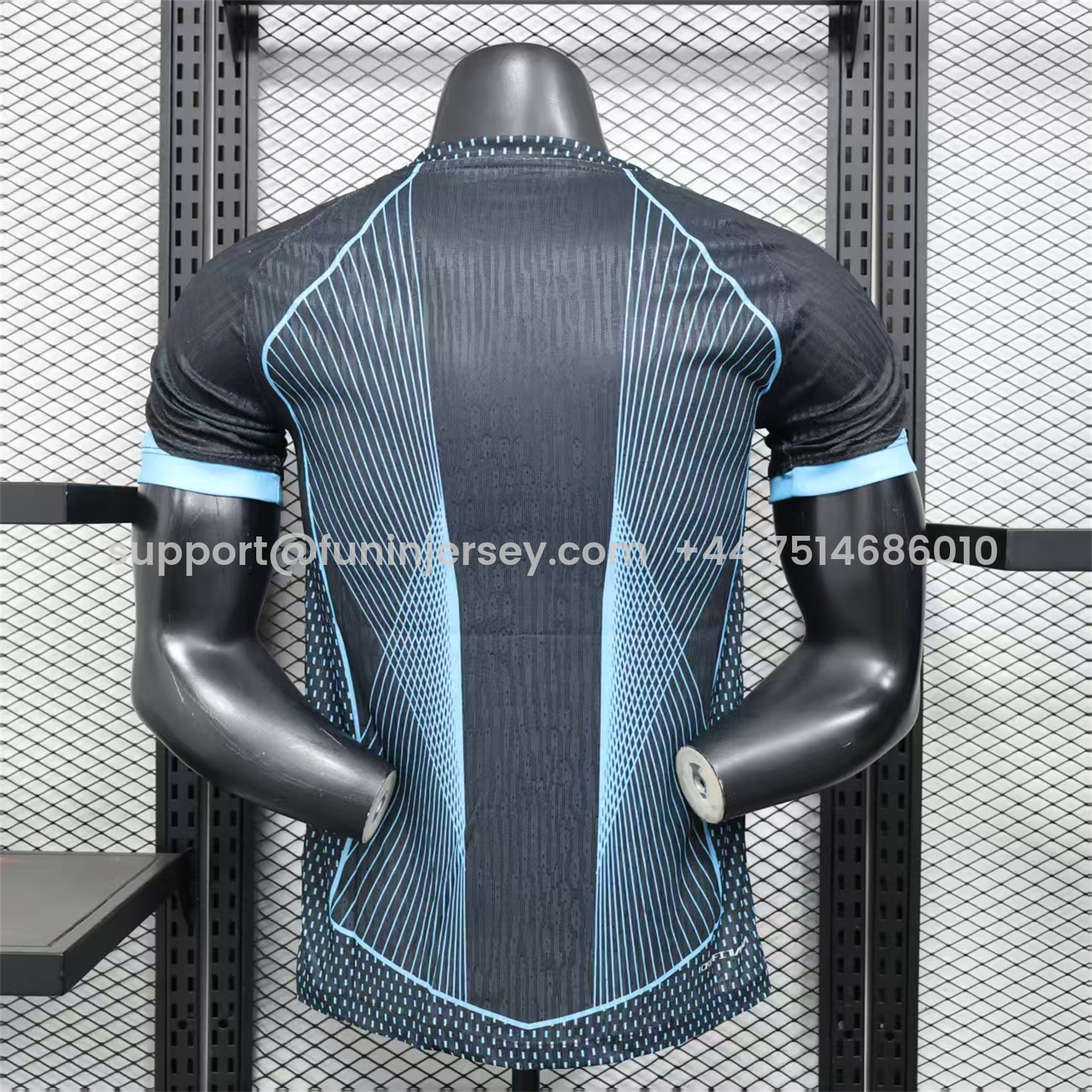 Funinjersey-Barcelona 25-26 T90 Black Special Jersey - Player Version