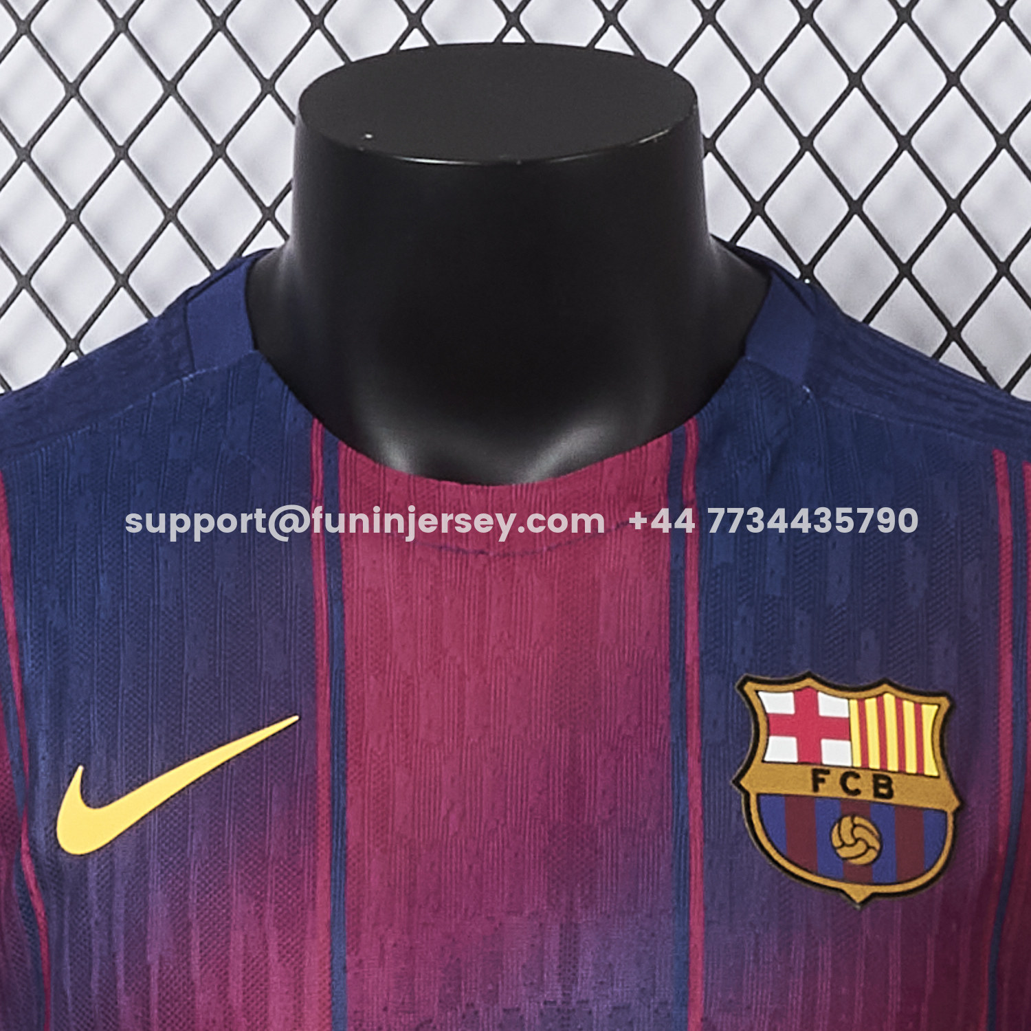Funinjersey-Barcelona 25-26 Ed Sheeran Home Special Jersey - Player Version
