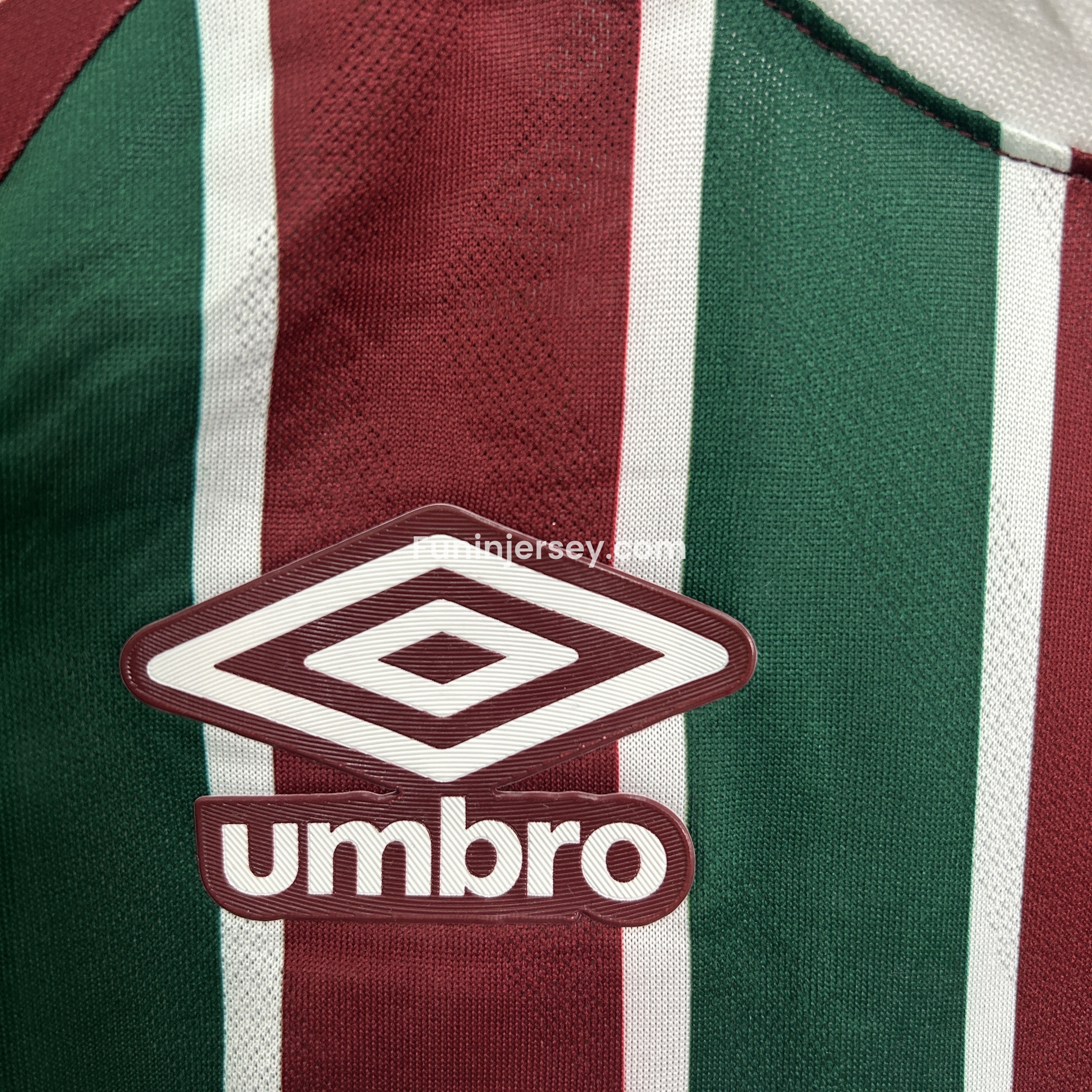 Funinjersey-Fluminense 25-26 Home Kids Kit