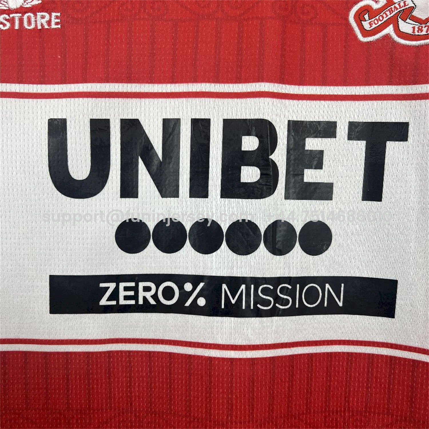 Funinjersey-Middlesbrough 25-26 Home Jersey - Fans Version