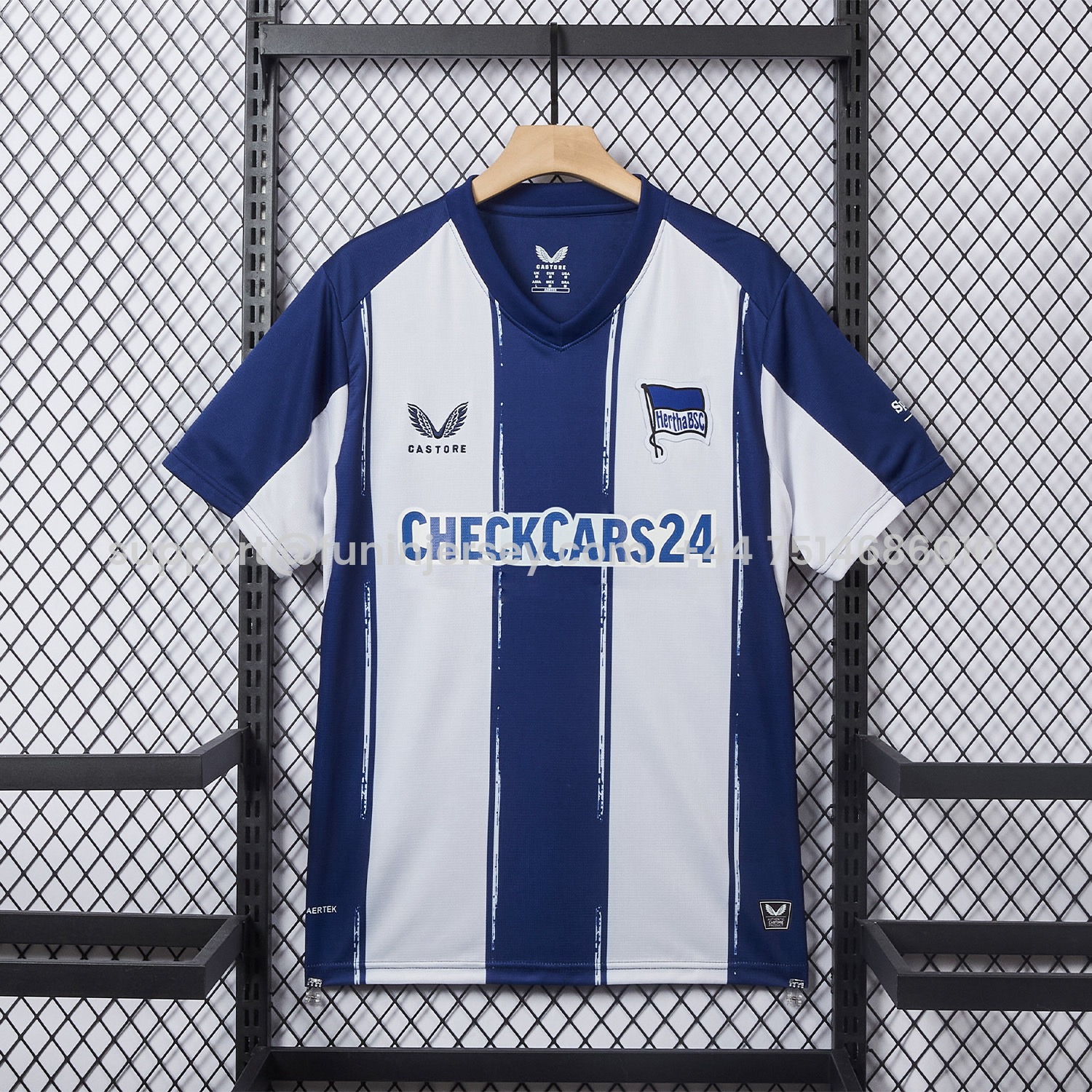 Funinjersey-Hertha BSC 25-26 Home Jersey - Fans Version