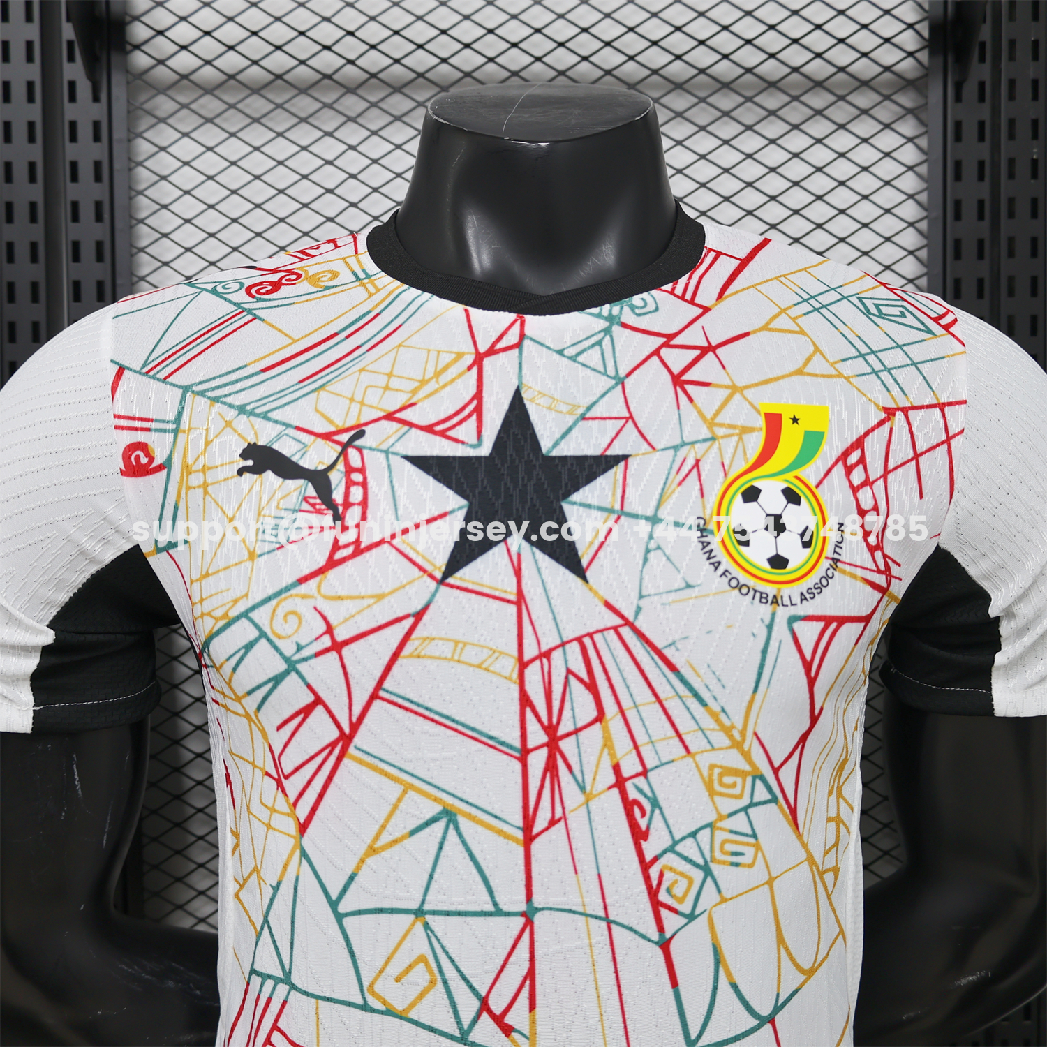 Funinjersey-Ghana 2026 Home Jersey - Player Version
