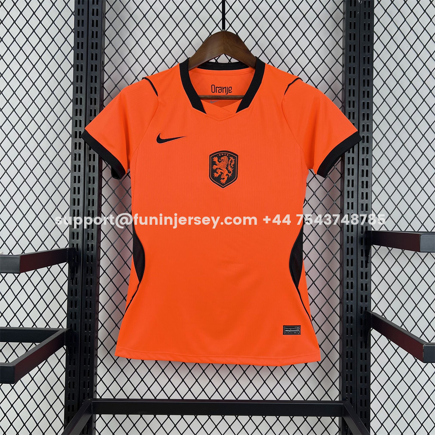 Funinjersey-Women's Netherlands 2026 Home Jersey - Fans Version