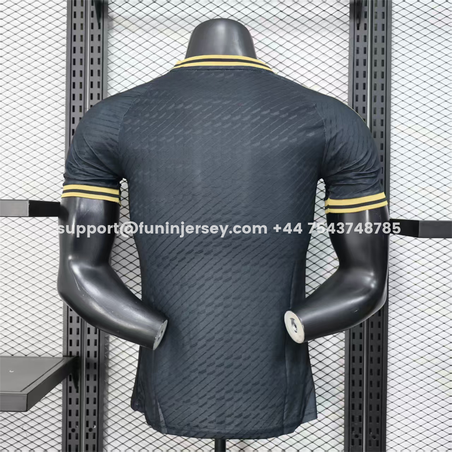 Funinjersey-Mexico 25-26 Grey Eagle Sketch Black Gold Special Jersey - Player Version