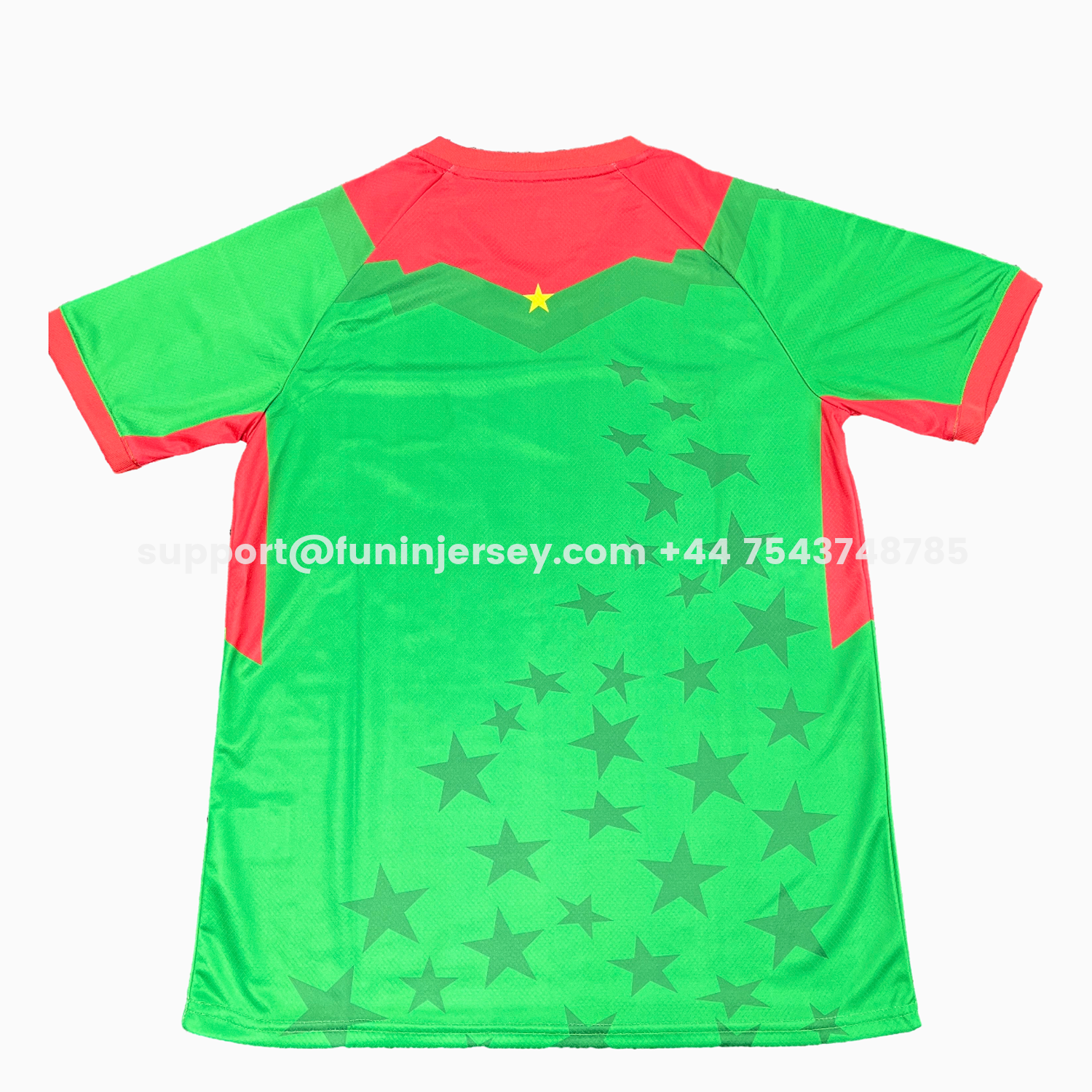 Funinjersey-Burkina Faso 2026 Home Stars Green Special Jersey - Fans Version
