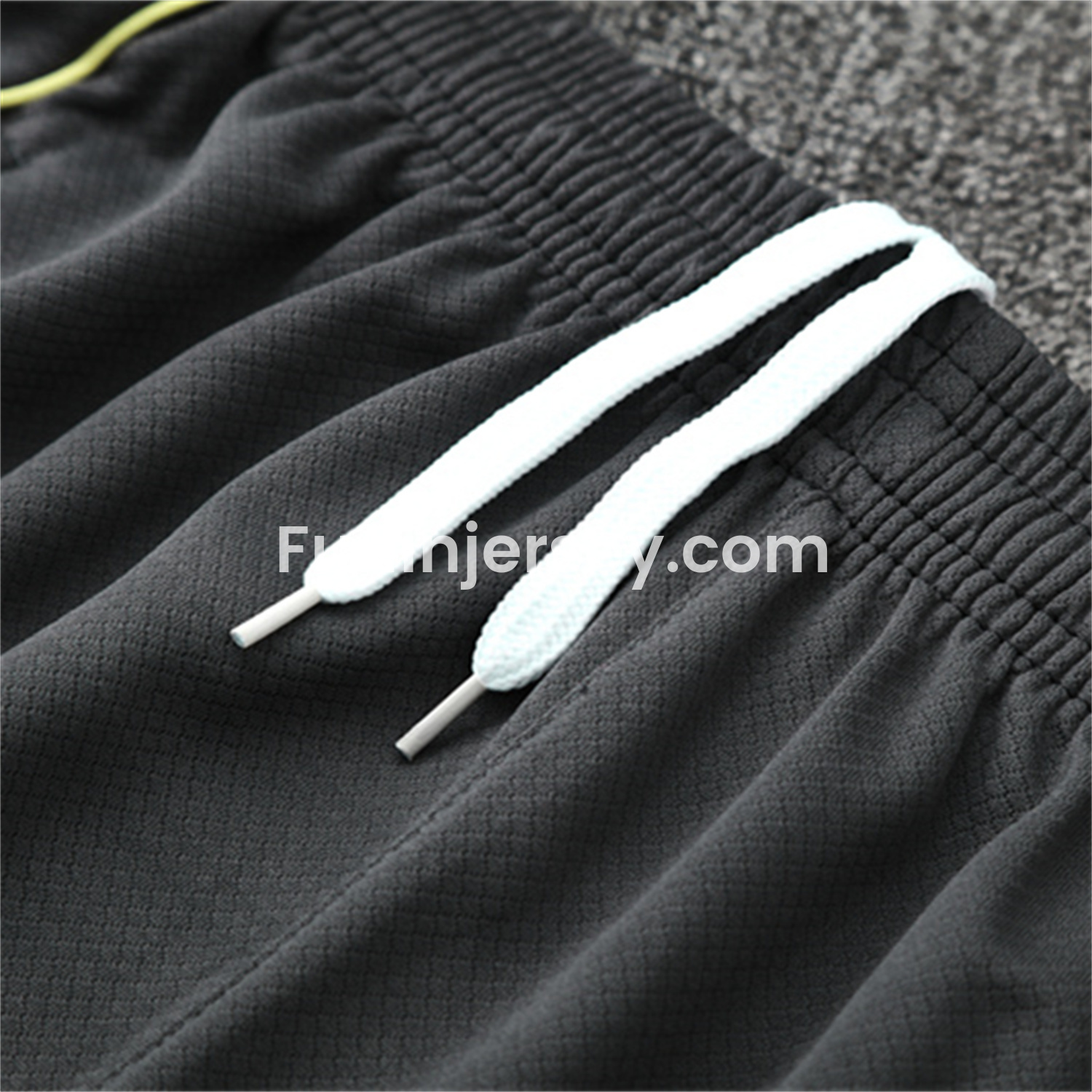 Funinjersey-Real Madrid 25-26 Short-Sleeve Training Set - Deep Grey Top and Shorts