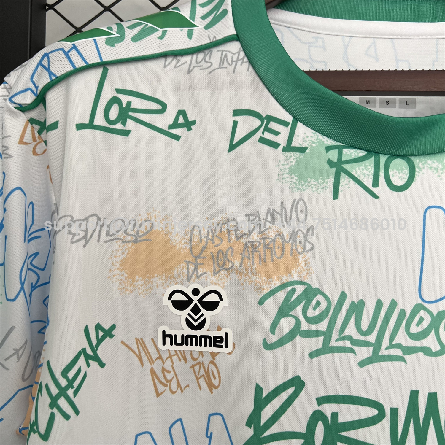 Funinjersey-Real Betis 25-26 Graffiti Style Special Jersey - Fans Version