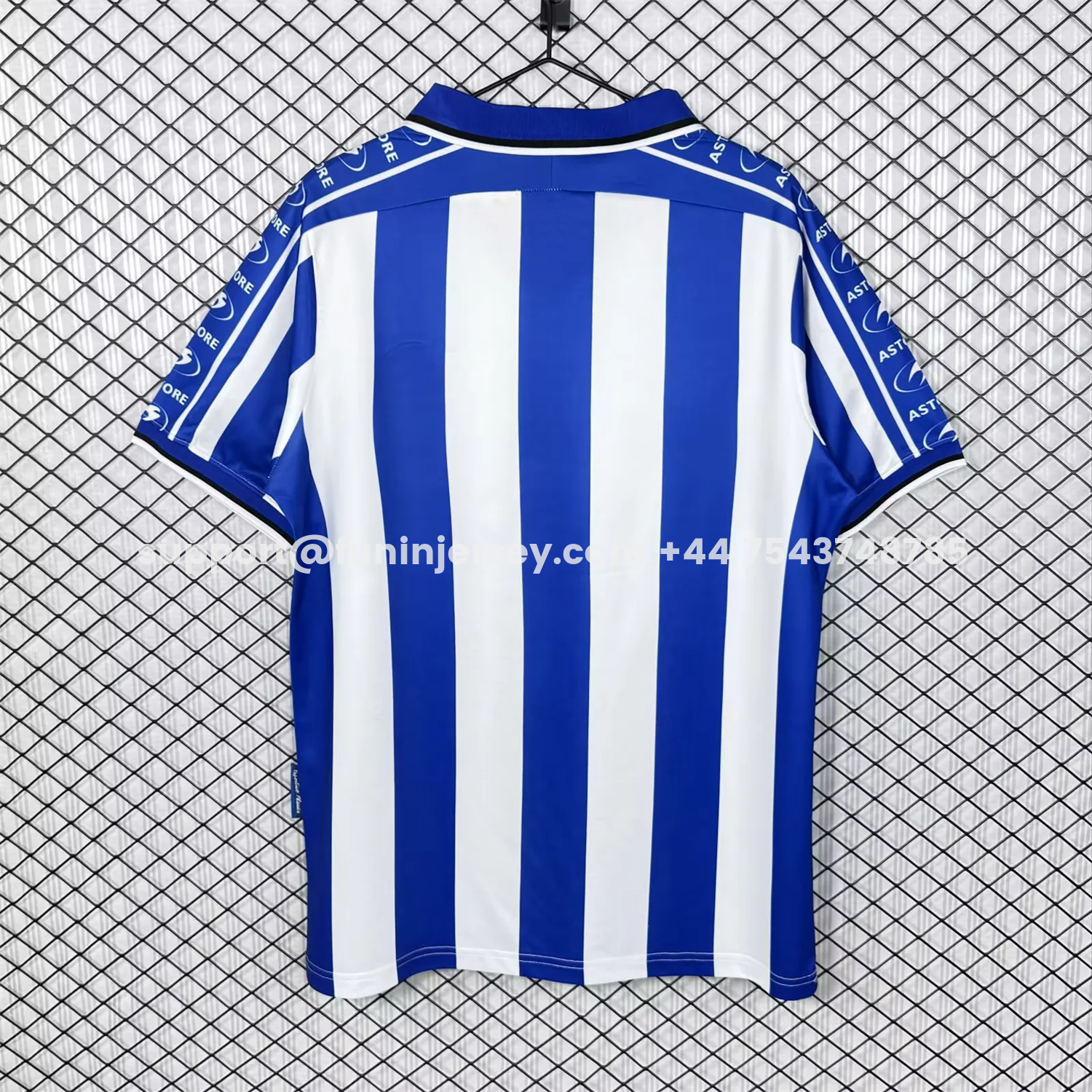 Funinjersey-Retro Deportivo Alavés 1998-99 Home Jersey