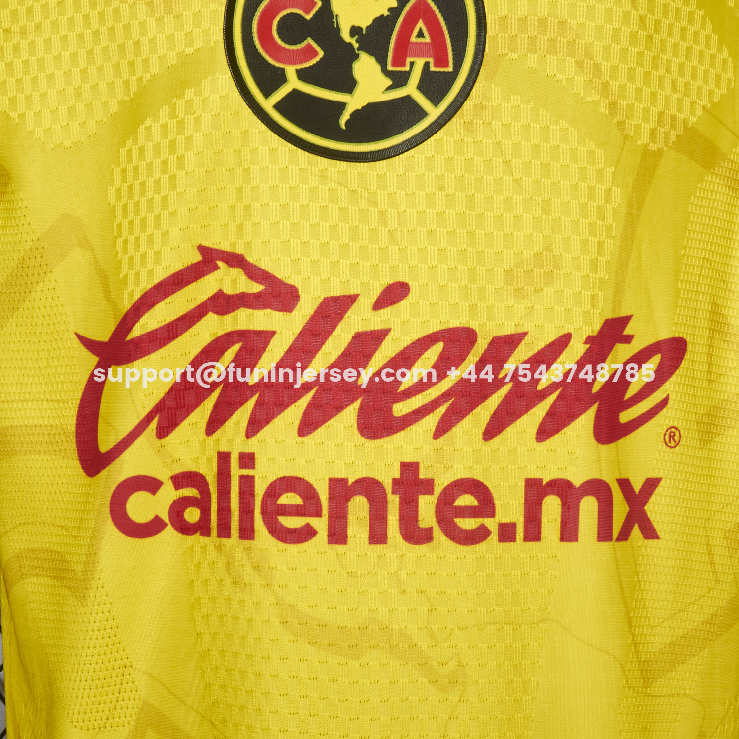 Funinjersey-Club América 26-27 Home Yellow Jersey - Player Version