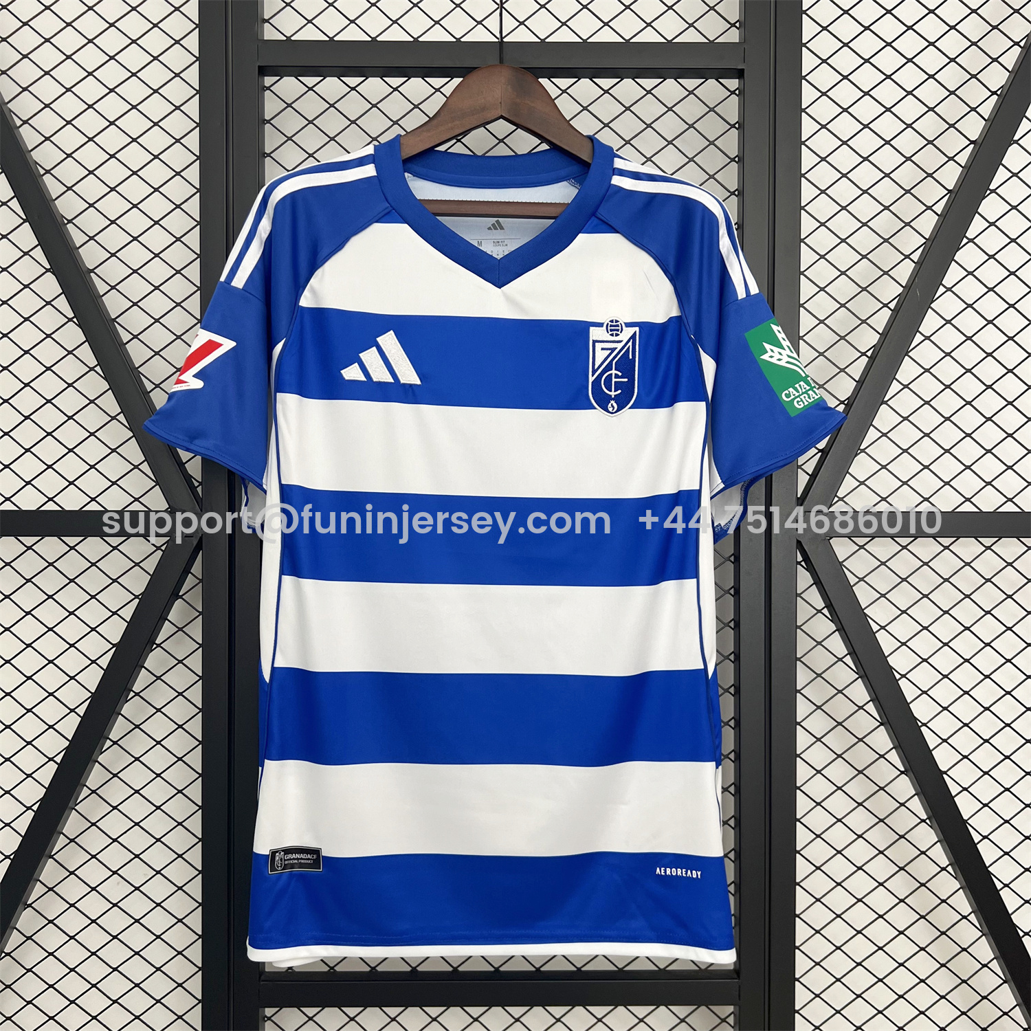 Funinjersey-Granada CF 25-26 Away Jersey - Fans Version