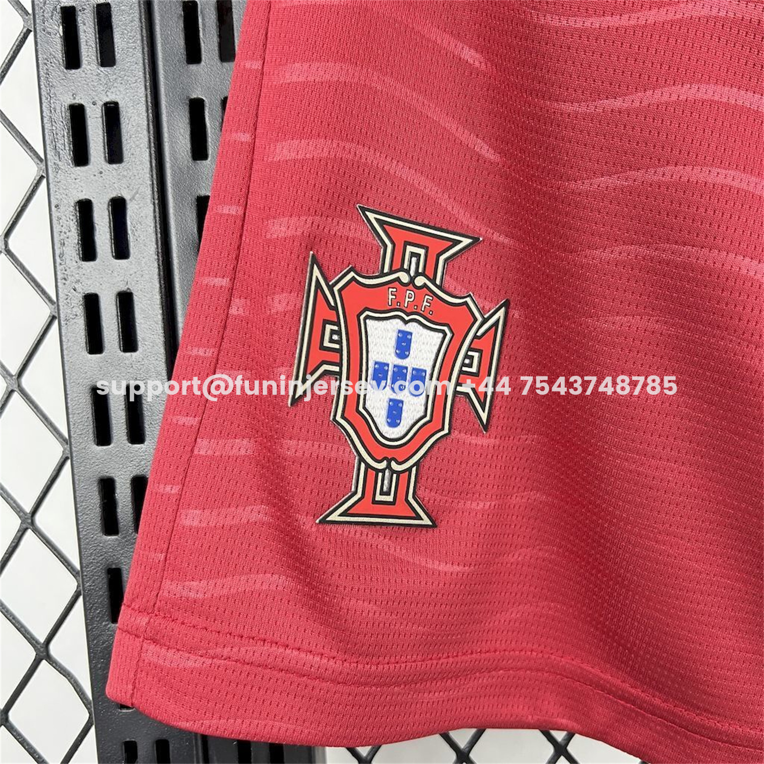 Funinjersey-Portugal 2026 Home Red Shorts - Fans Version