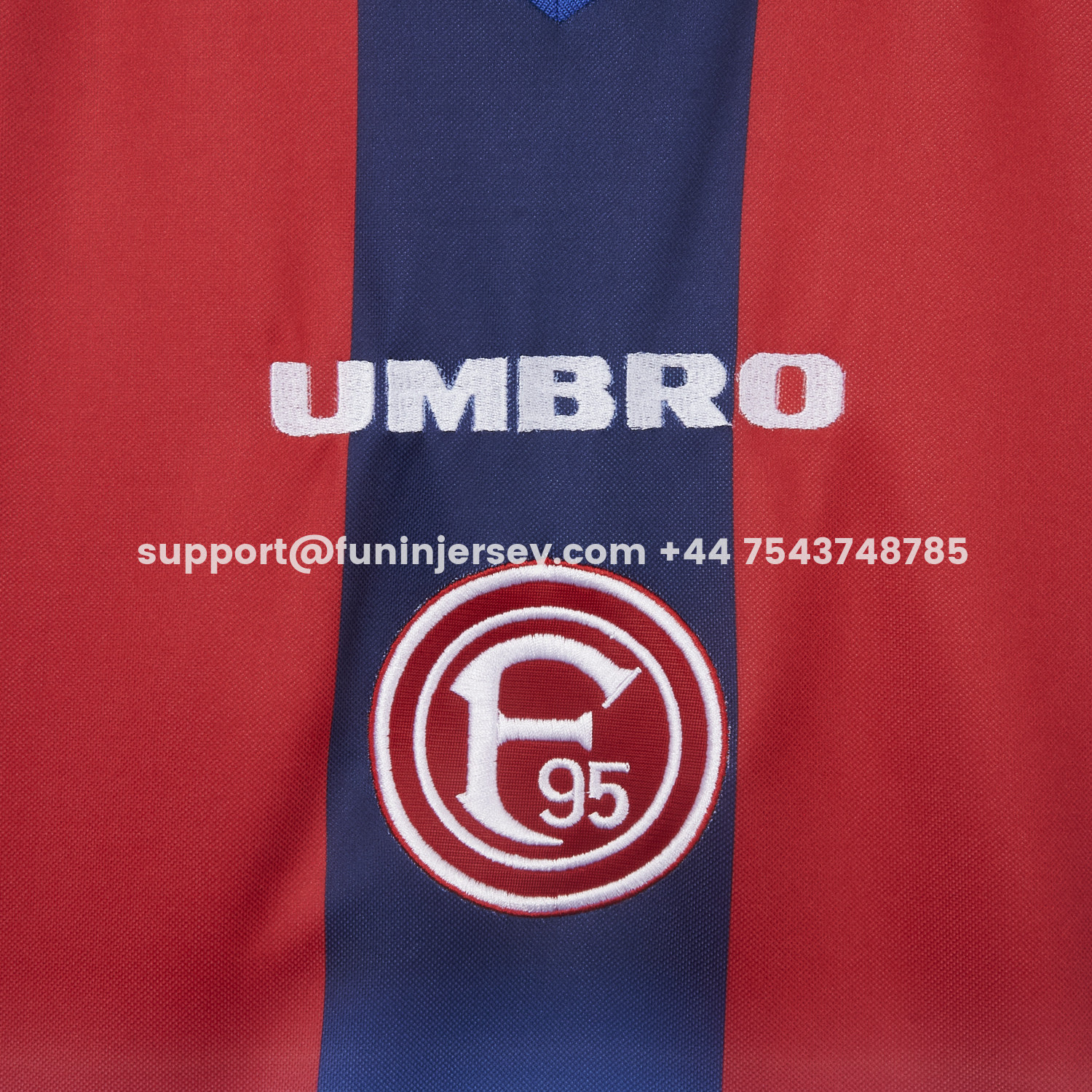 Funinjersey-Retro Fortuna Düsseldorf 1997-98 Away Jersey