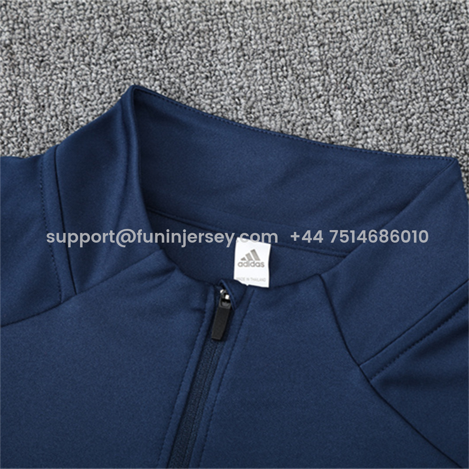 Funinjersey-Arsenal 25-26 Kids Long Sleeve Training Set - Royal Blue Top & Royal Blue Pants