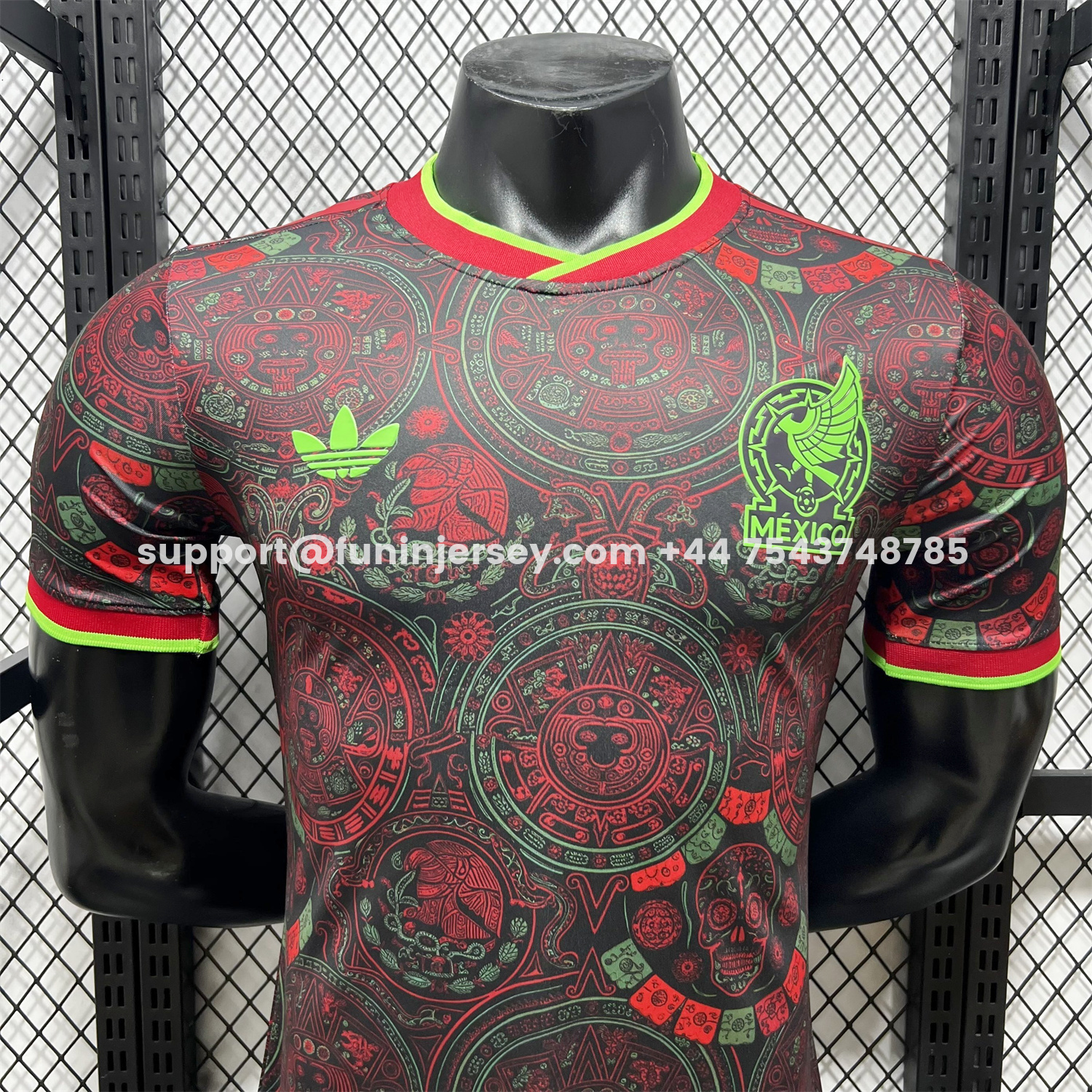 Funinjersey-Mexico 2026 Red Totem Special Jersey - Player Version