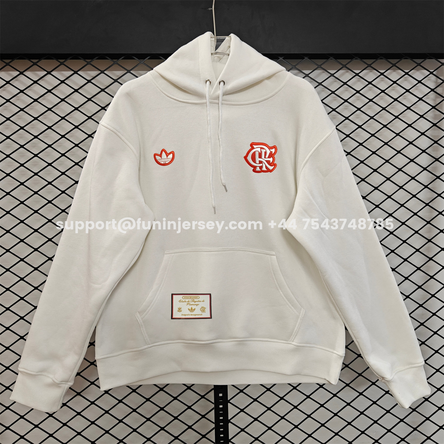 Funinjersey-Flamengo 25-26 Originals Terrace Icon Unisex Pullover Hoodie
