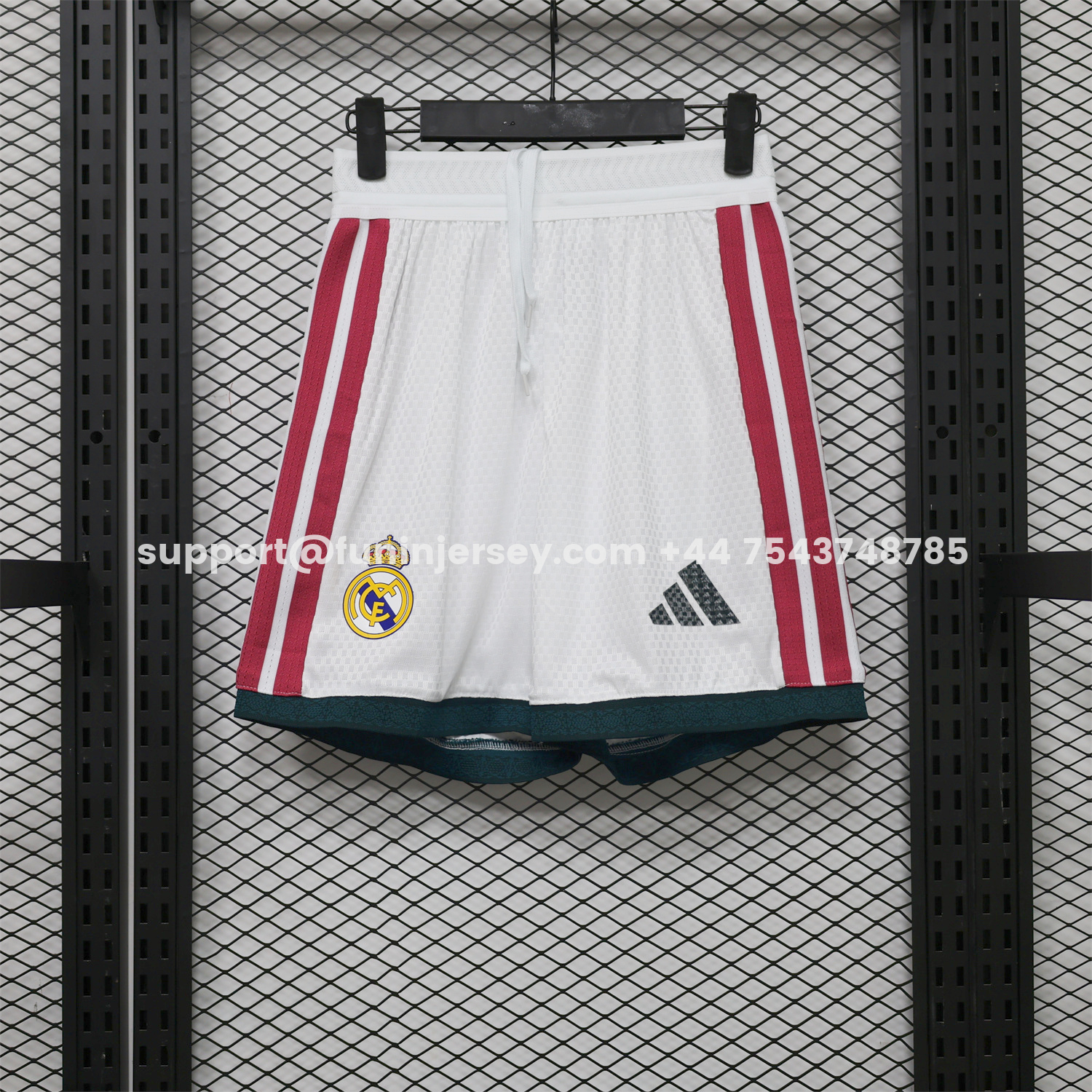 Funinjersey-Real Madrid 26-27 Home Shorts - Player Version