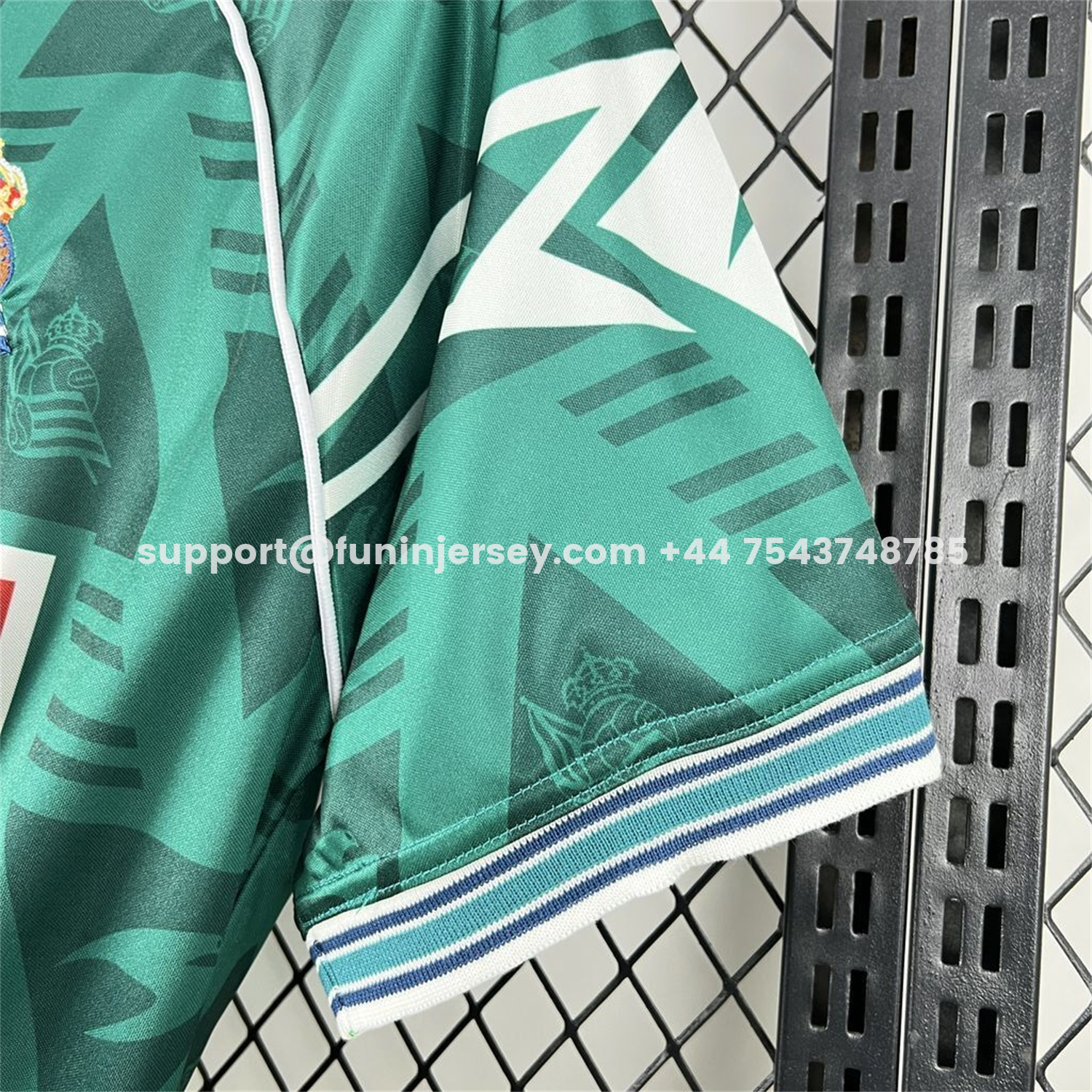 Funinjersey-Retro Real Sociedad 1995-96 Home Jersey