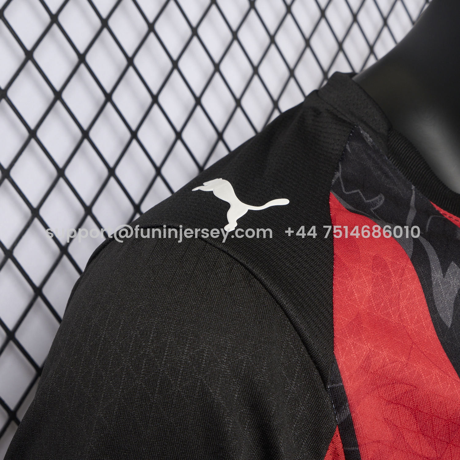 Funinjersey-AC Milan 25-26 Home Jersey - Player Version