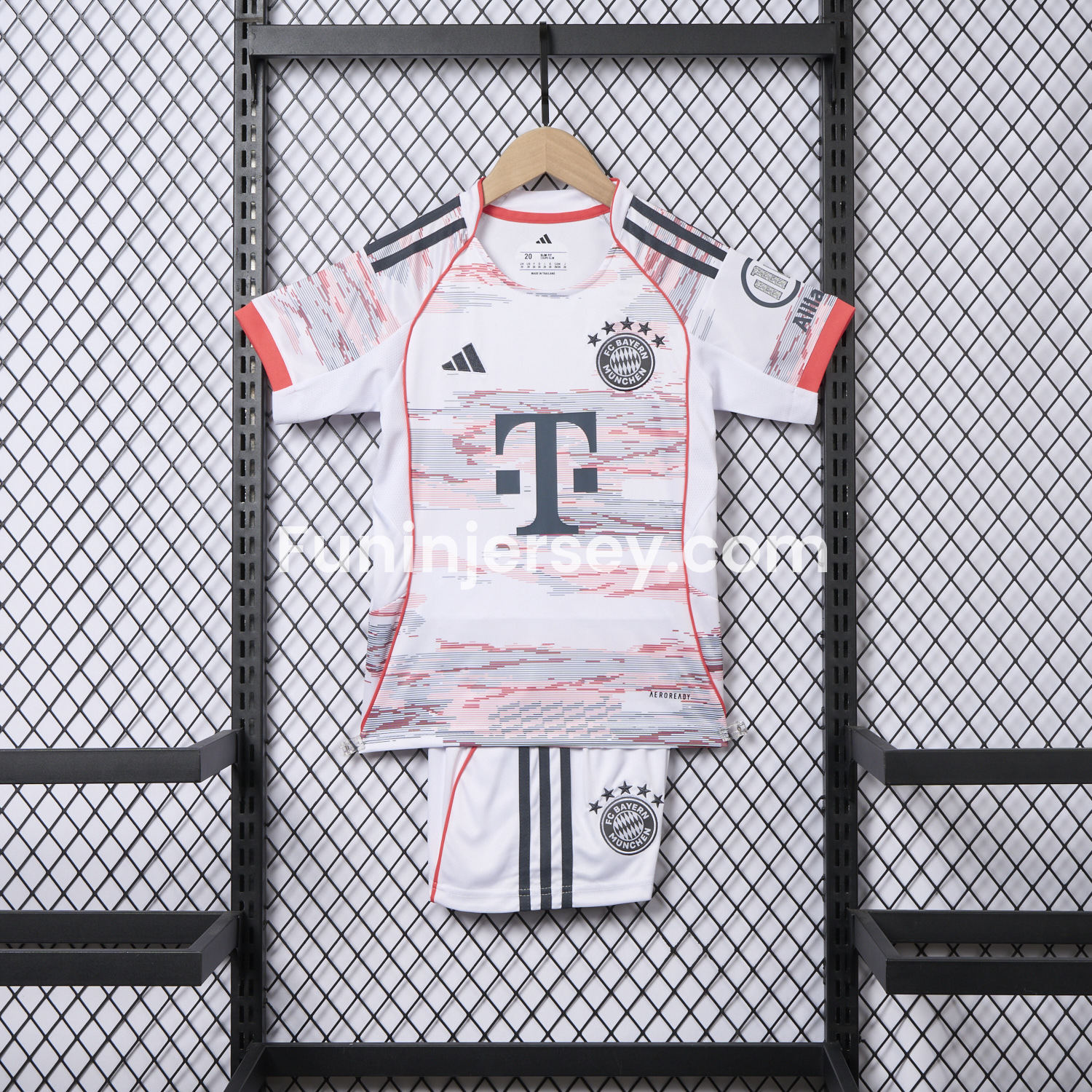 Funinjersey-Bayern Munich 25-26 Away Kids Kit