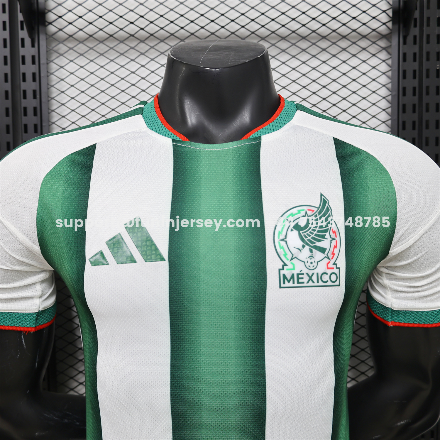Funinjersey-Mexico 2026 Green And White Special Jersey - Player Version