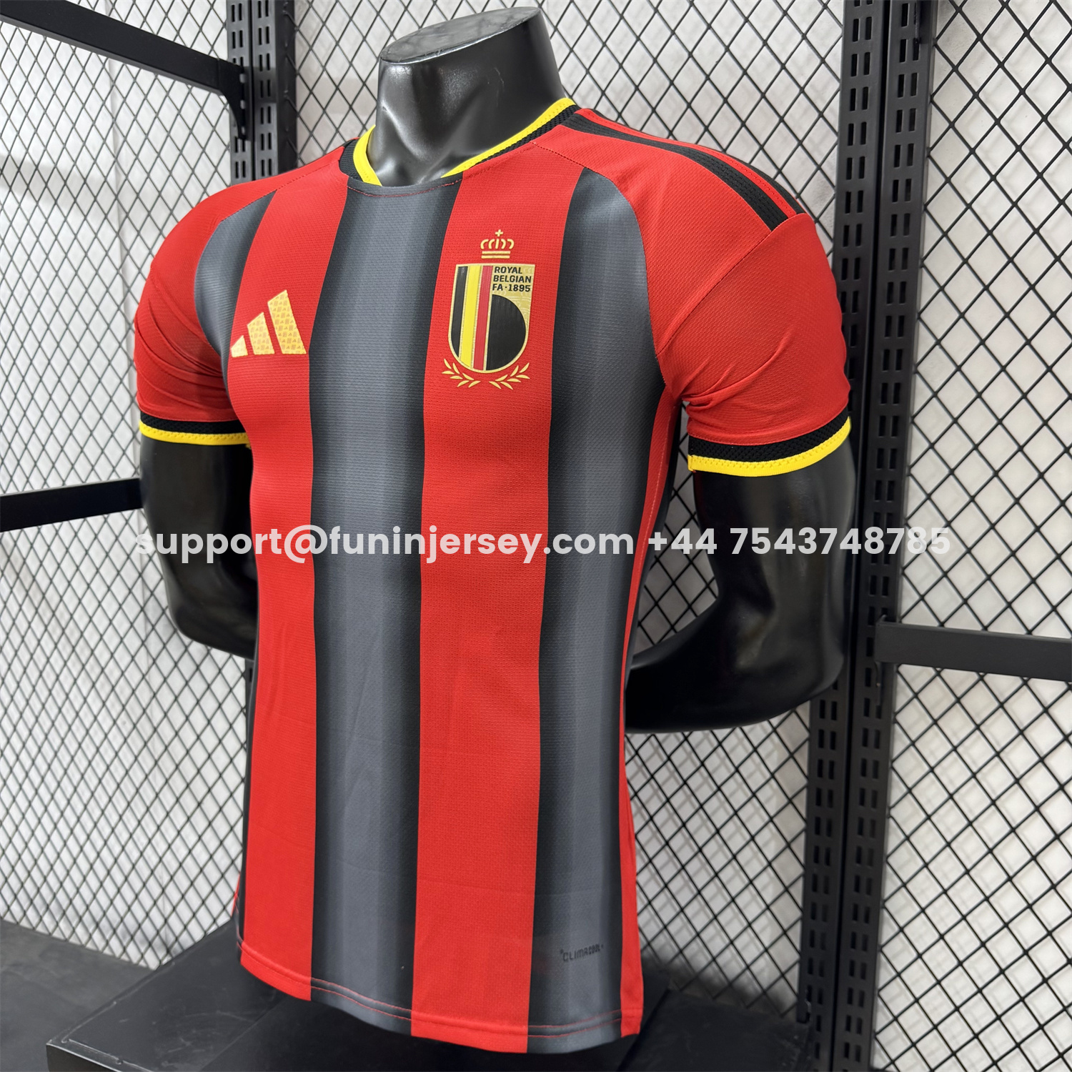 Funinjersey-Belgium 2026 Red And Black Special Jersey - Player Version