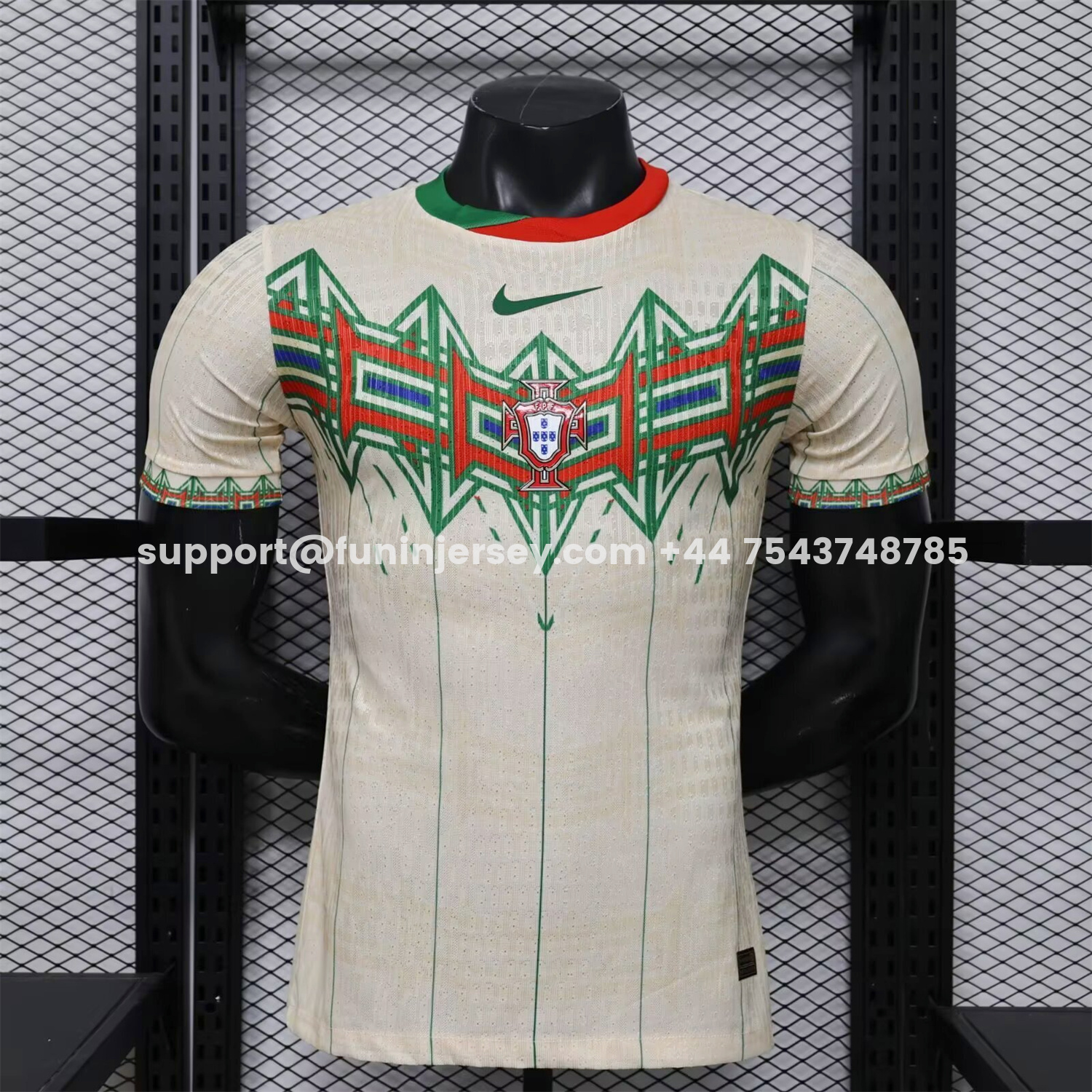 Funinjersey-Portugal 2026 Beige Special Jersey - Player Version