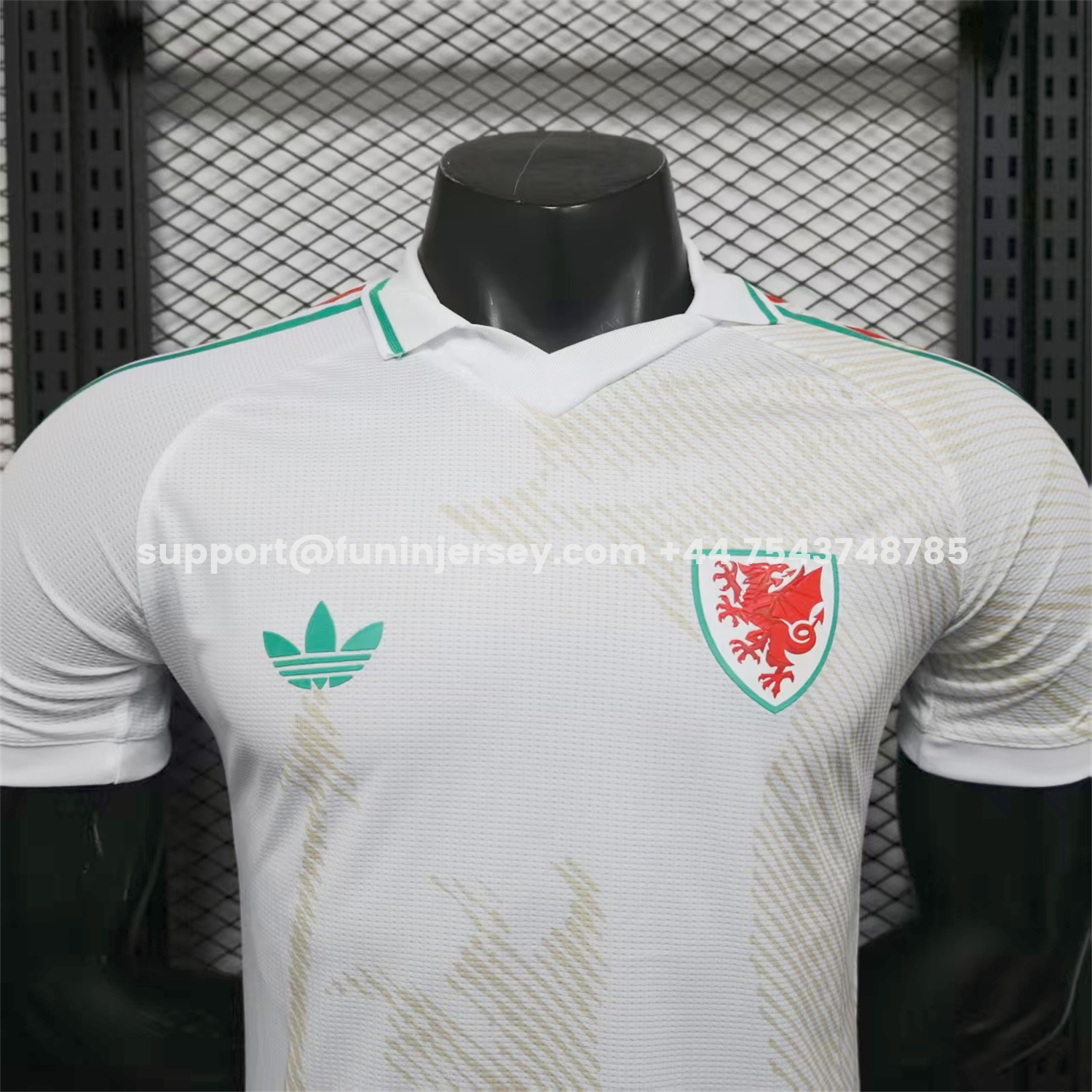 Funinjersey-Wales 2026 Away Jersey - Player Version