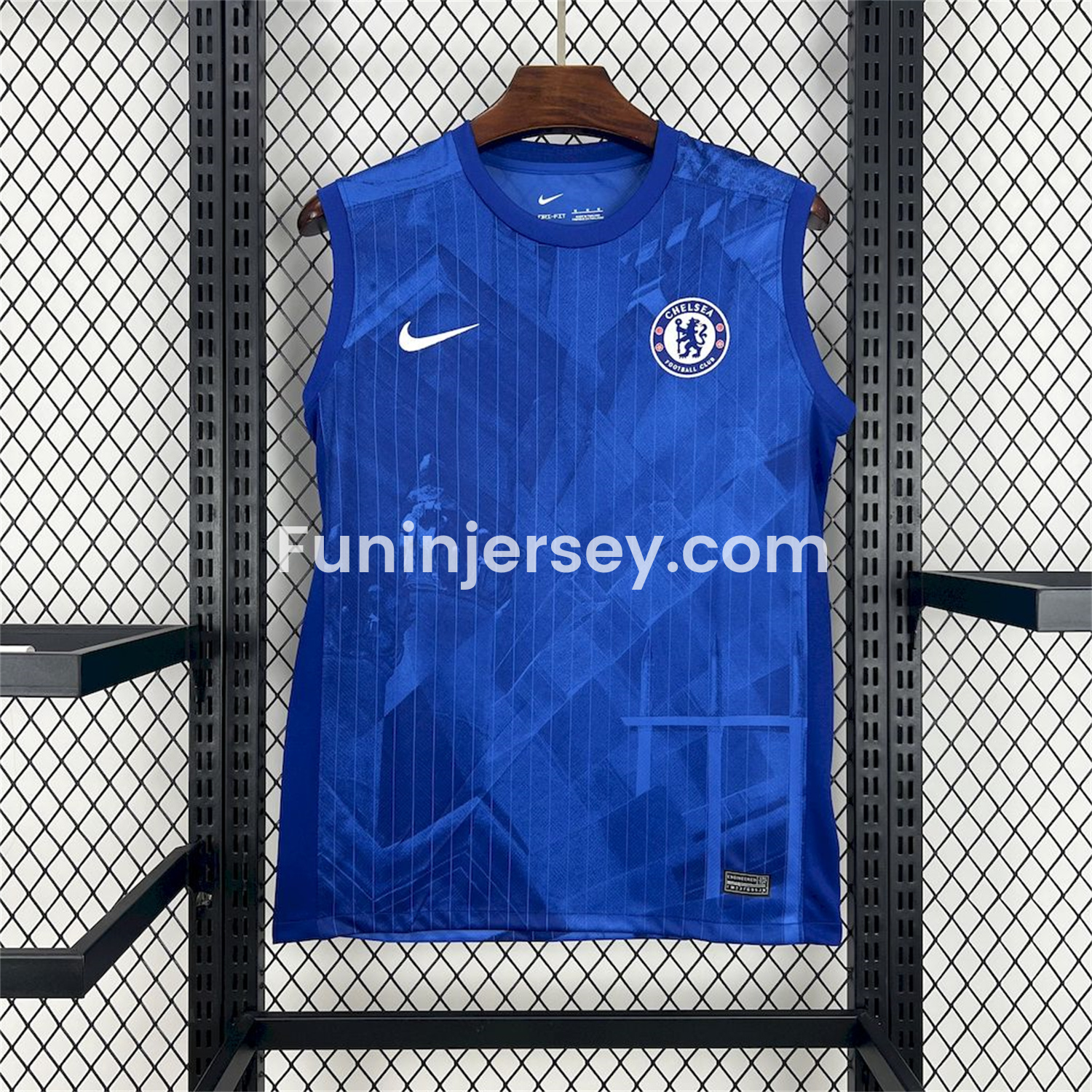 Funinjersey-C.H.E.L.S.E.A 25-26 Blue Training Vest - Fans Version