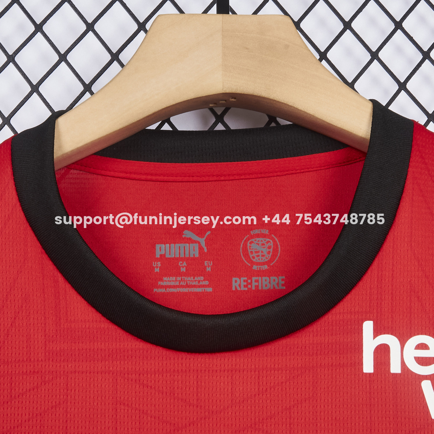 Funinjersey-Stade Rennais 26-27 Home Jersey - Fans Version