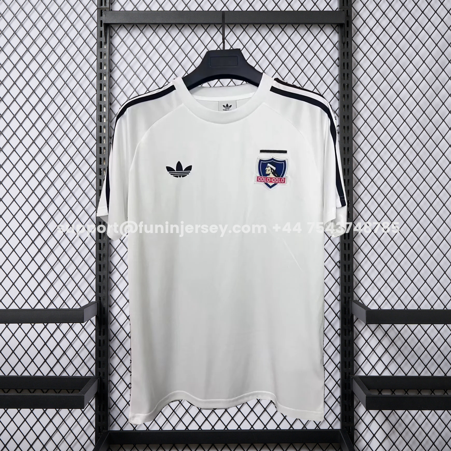 Funinjersey-Colo Colo 26-27 Home Unsponsored Jersey - Fans Version