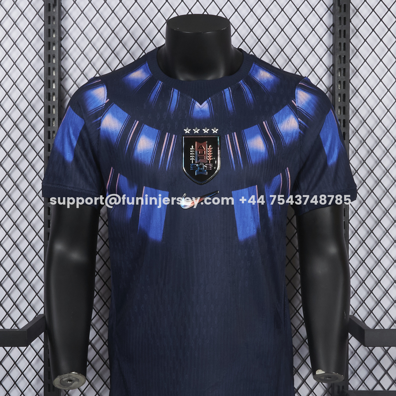 Funinjersey-Uruguay 2026 Away Jersey - Player Version