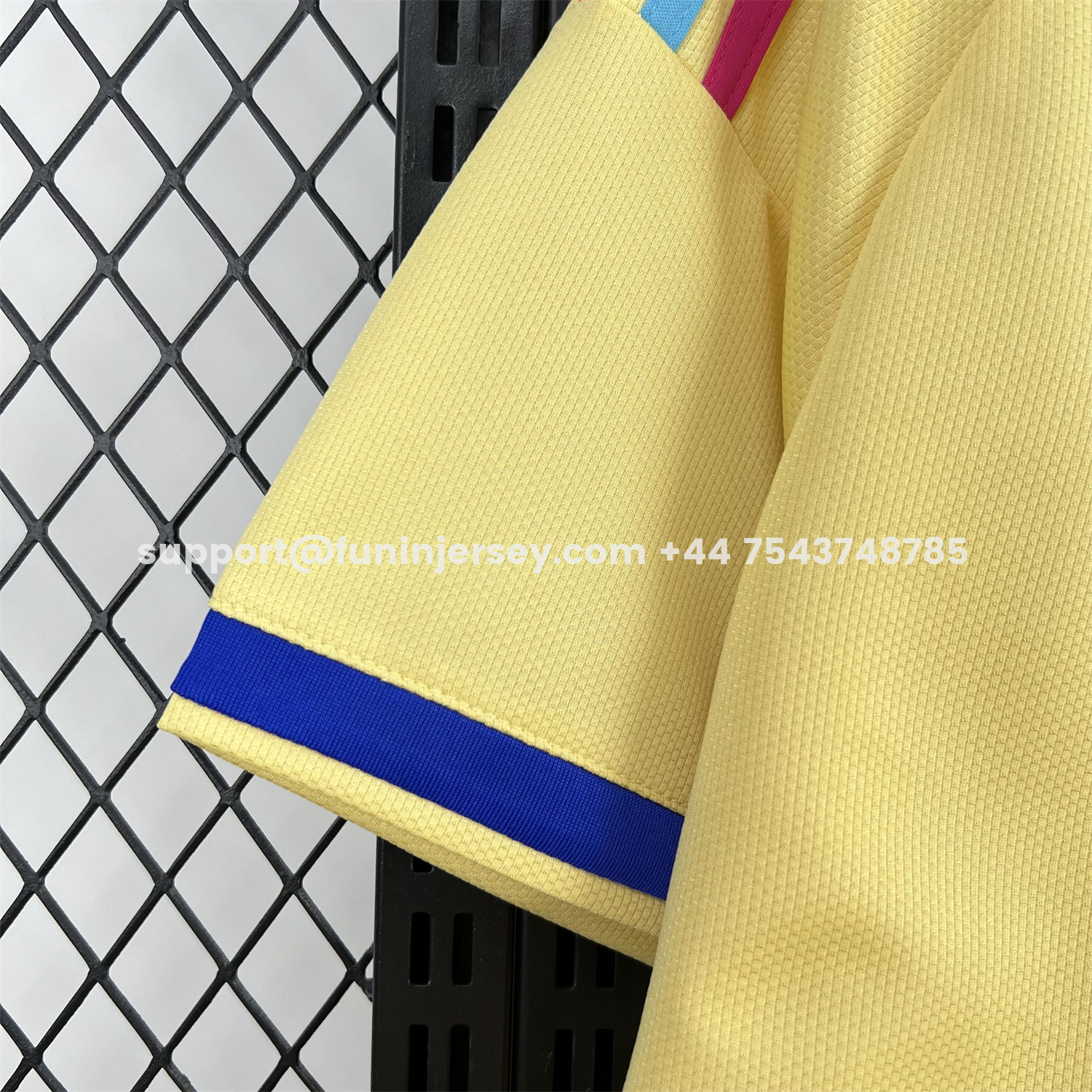 Funinjersey-Curaçao 2026 Away Yellow Jersey - Fans Version