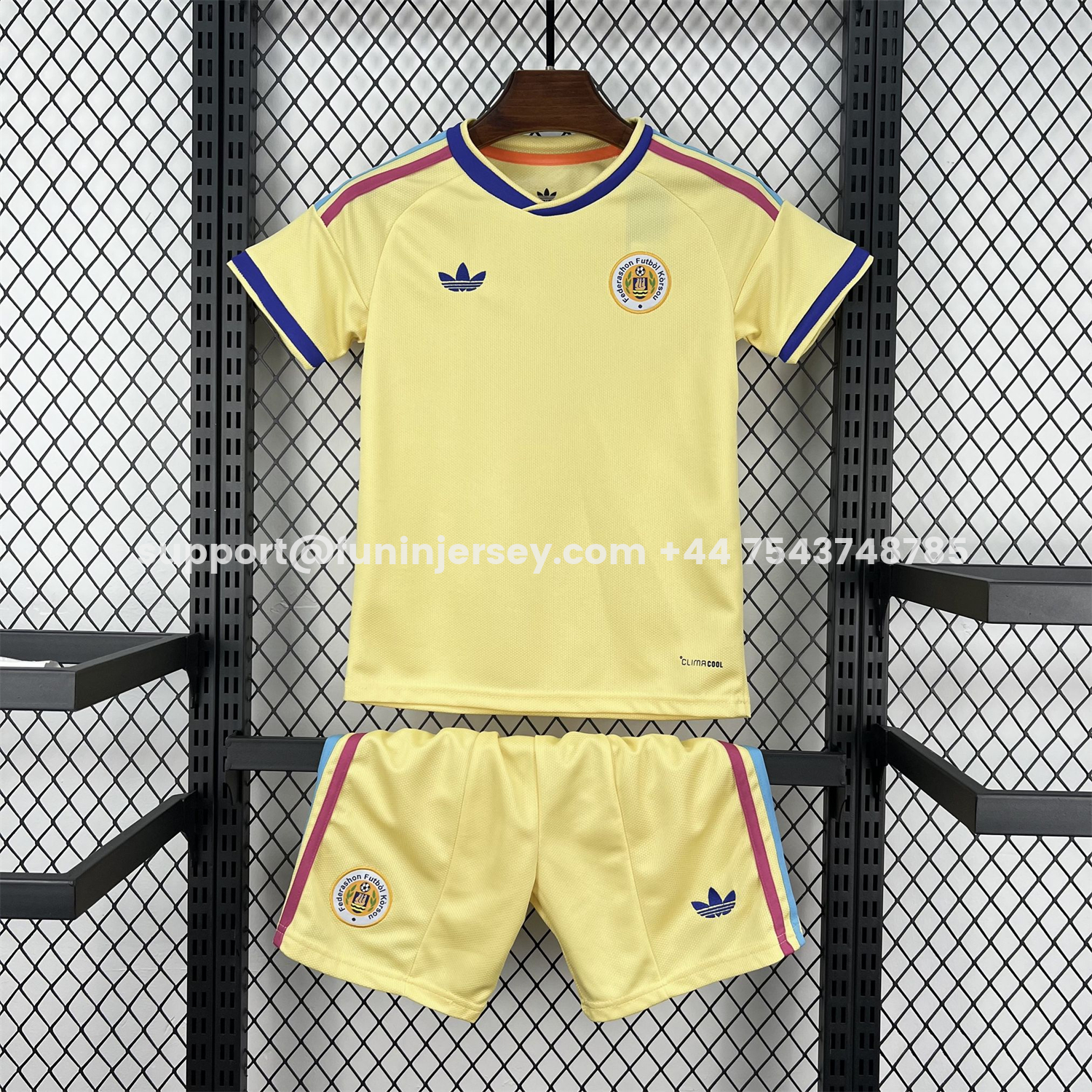 Funinjersey-Curaçao 2026 Away Kids Kit