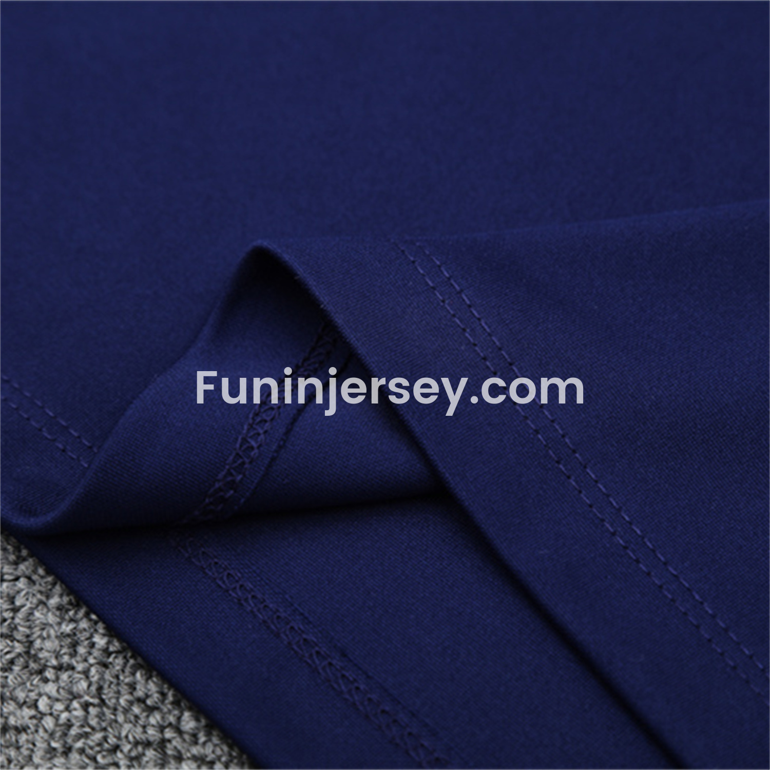 Funinjersey-Portugal 25-26 Kids Long Sleeve Training Set - Royal Blue