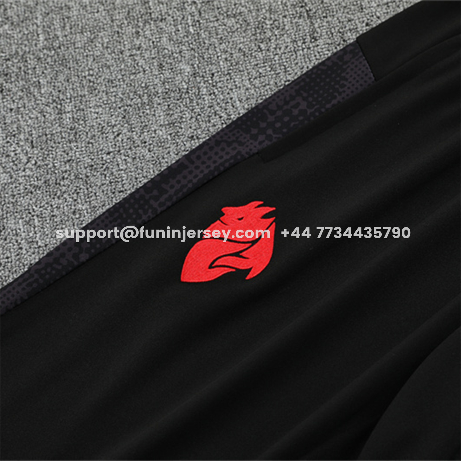 Funinjersey-AC Milan 25-26 Long Sleeve Training Set - Black Top & Black Pants