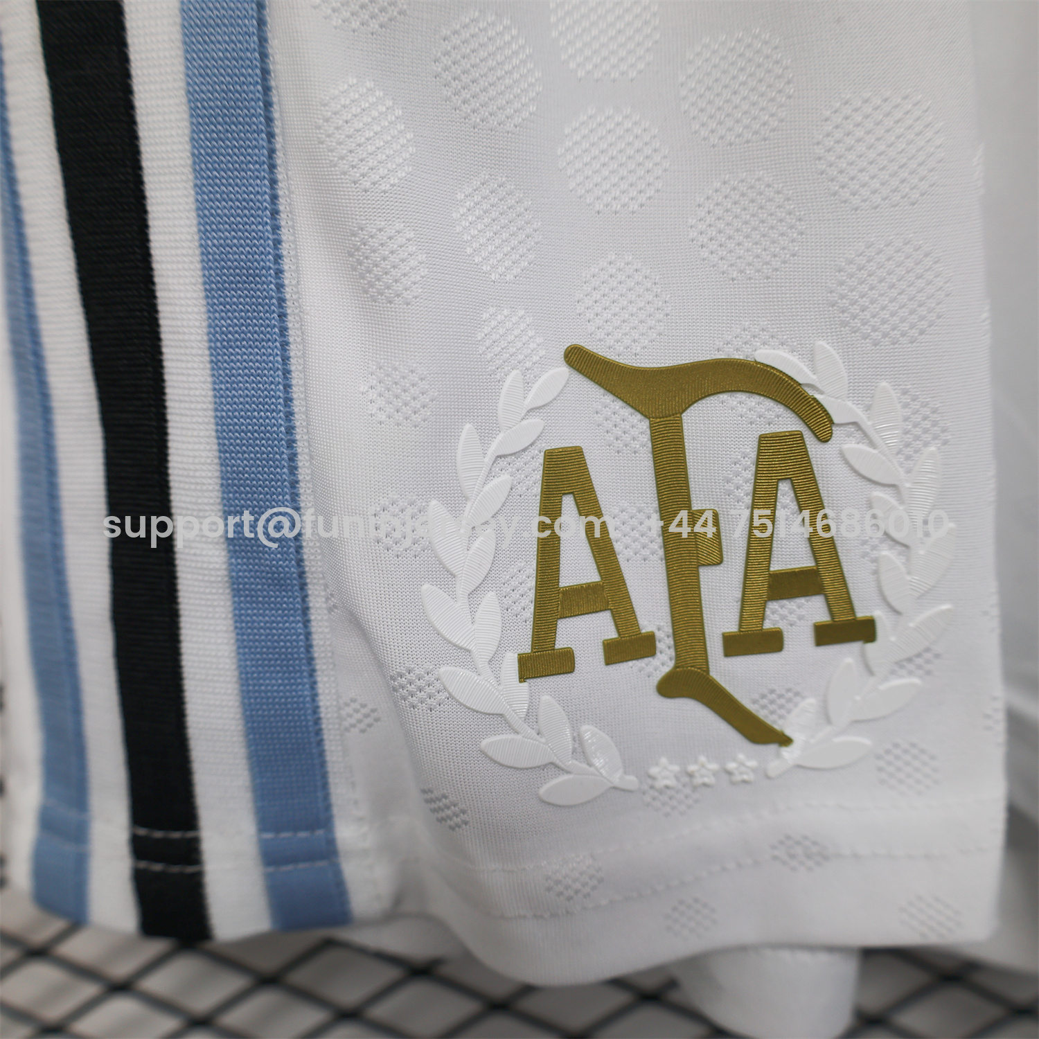 Funinjersey-Argentina 25-26 White Shorts - Player Version