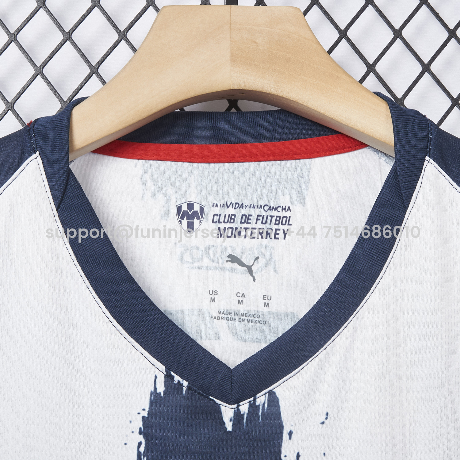 Funinjersey-Rayados Monterrey 25-26 Home Stripes Jersey - Fans Version