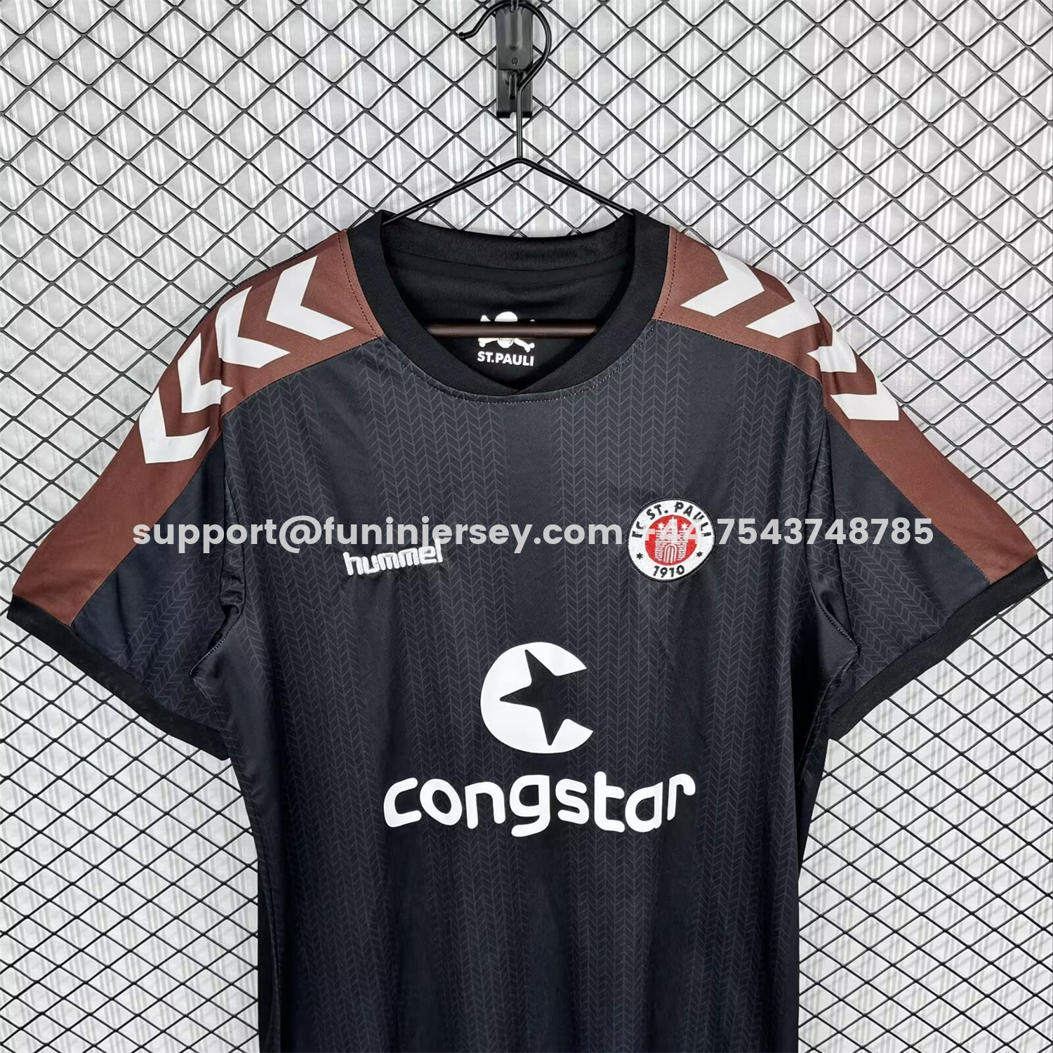 Funinjersey-Retro St. Pauli 2015-16 Home Jersey