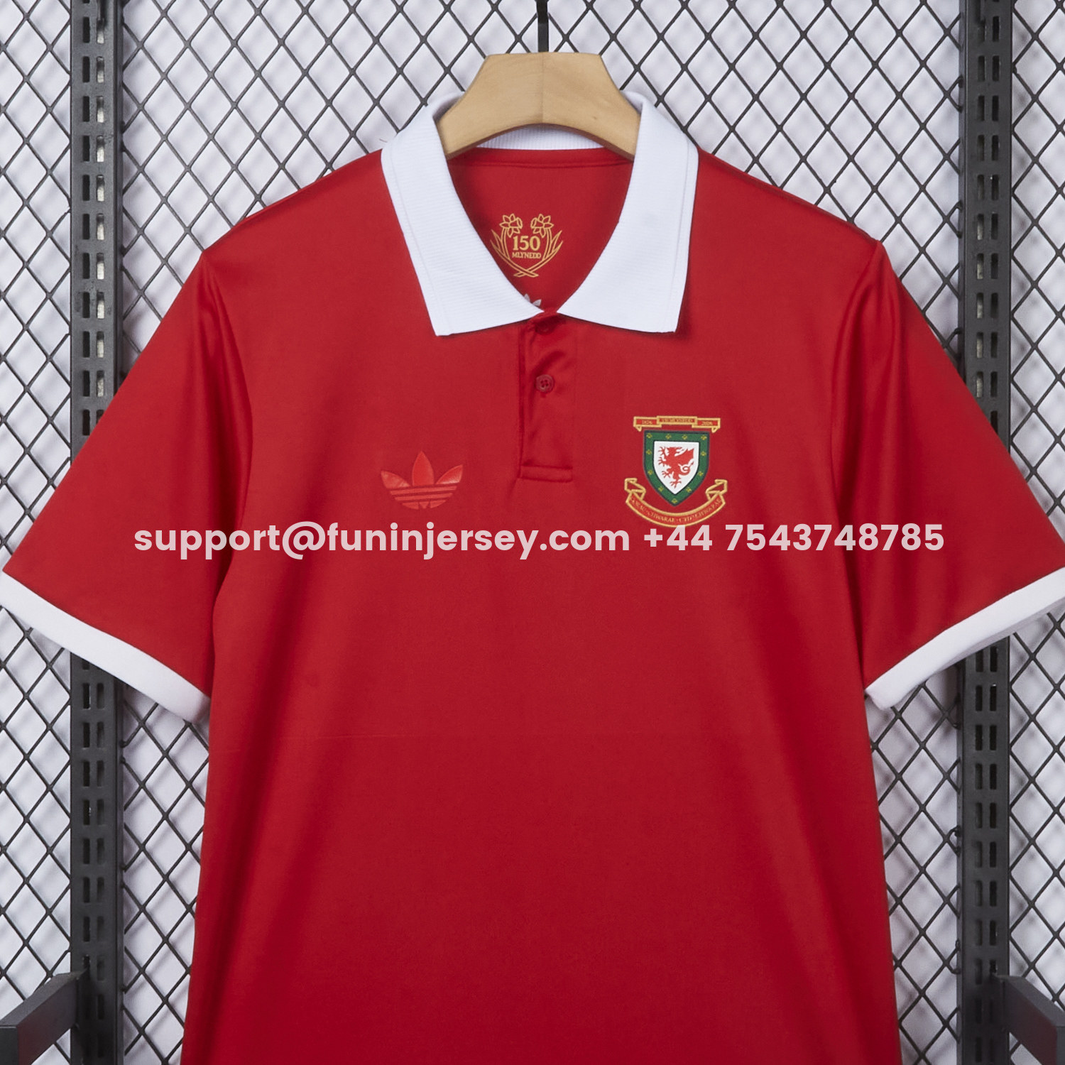 Funinjersey-Wales 2026 150th Anniversary Edition Jersey - Fans Version