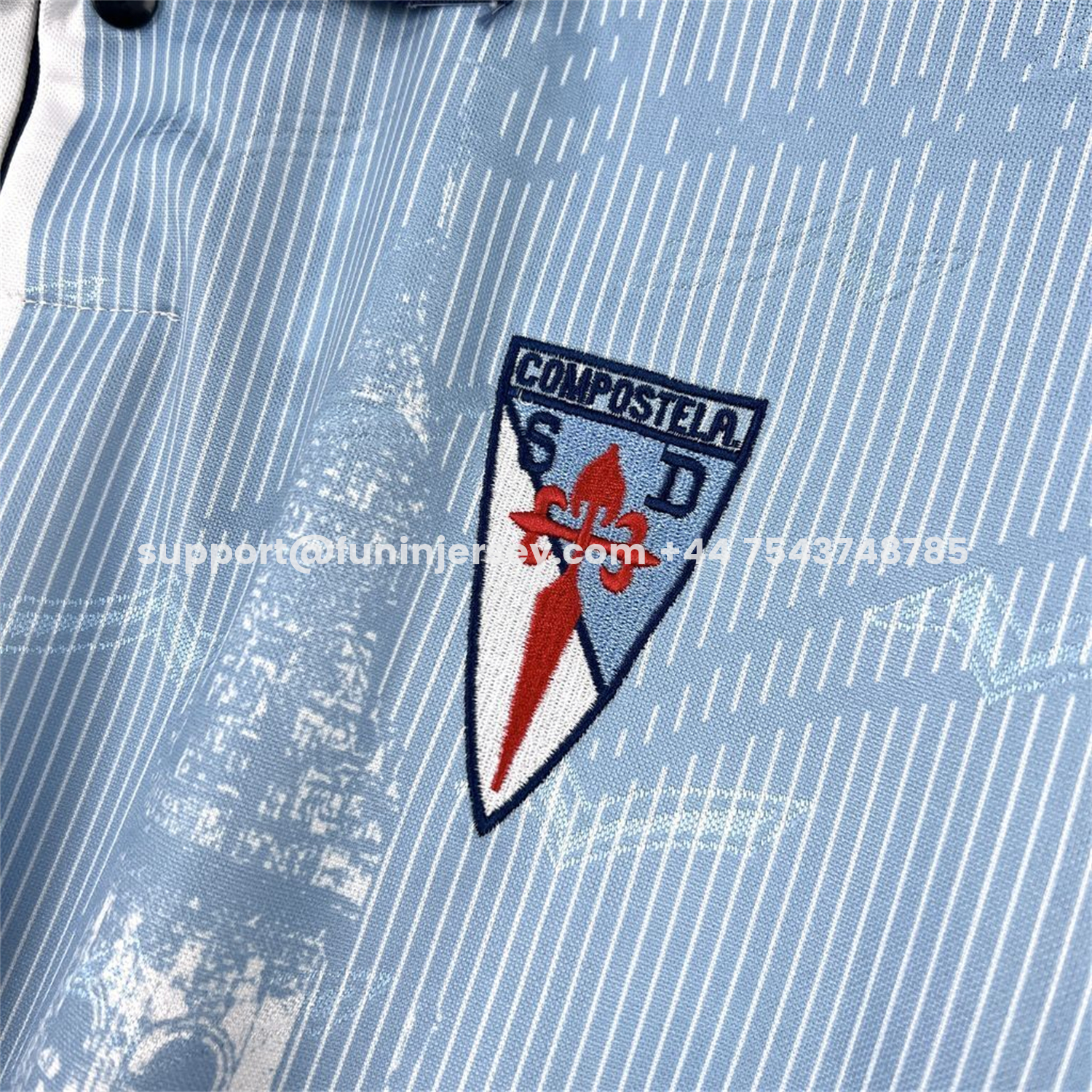 Funinjersey-Retro Compostela 1997-98 Home Jersey