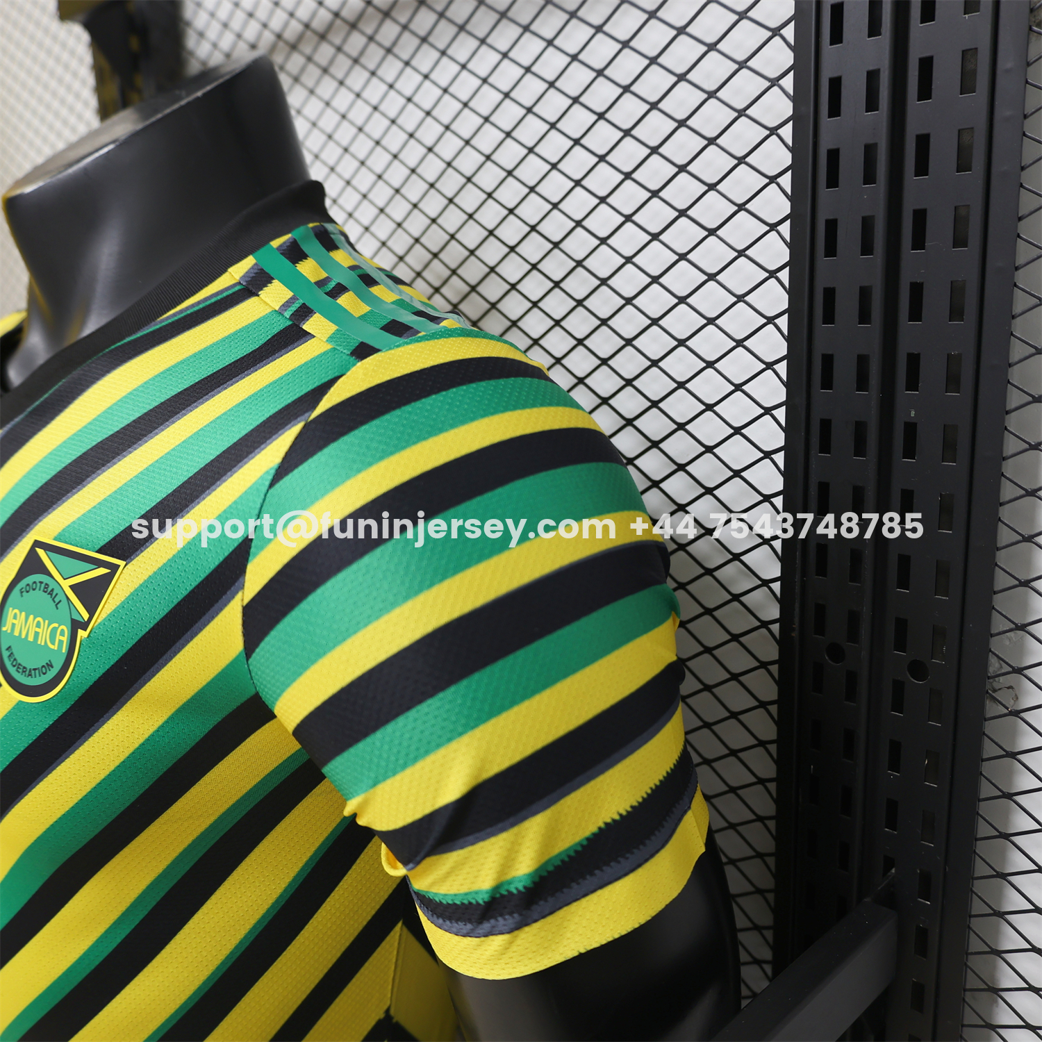 Funinjersey-Jamaica 2026 Yellow-Green Twill Jersey - Player Version
