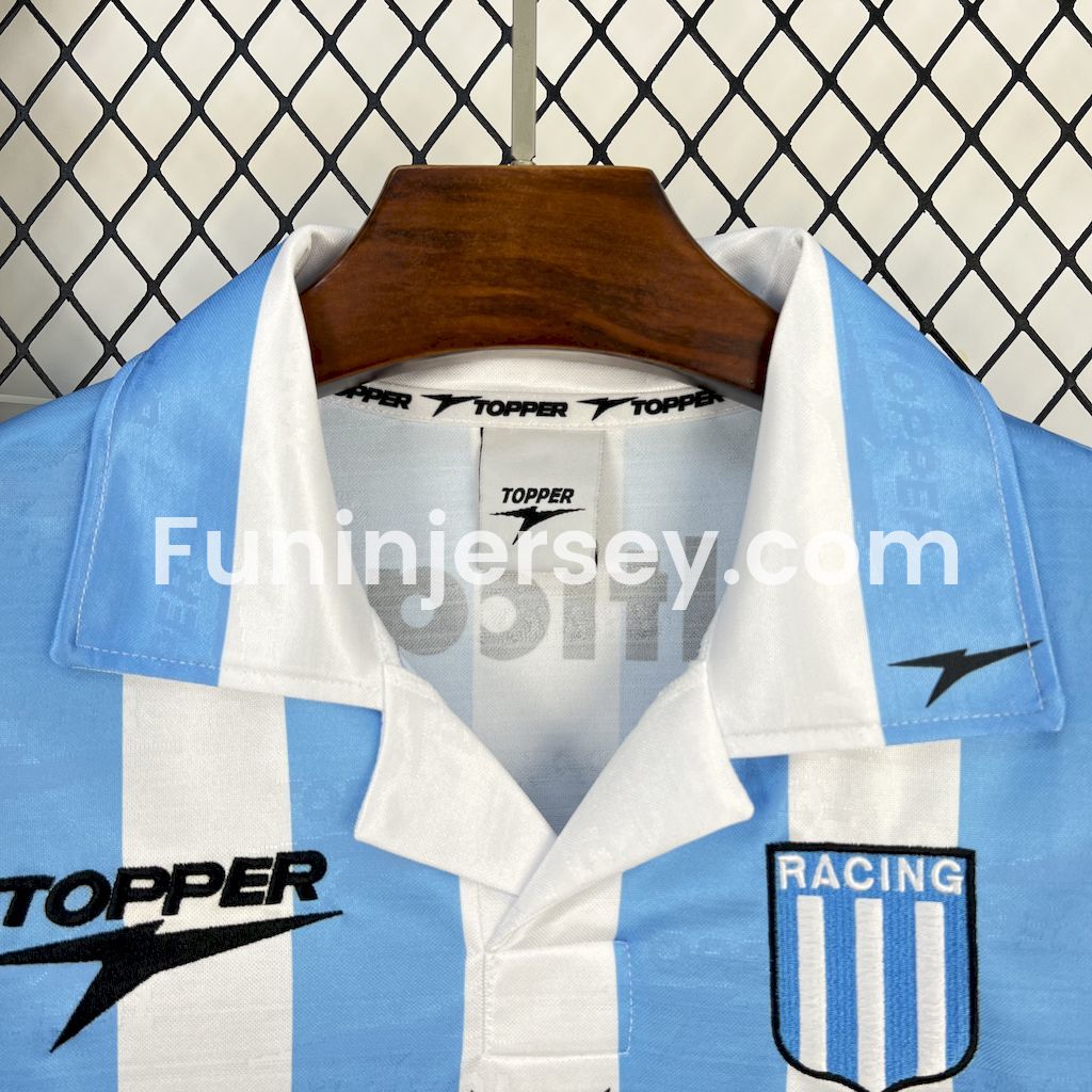 Funinjersey-Retro Racing Club de Avellaneda 1997-98 Home Jersey