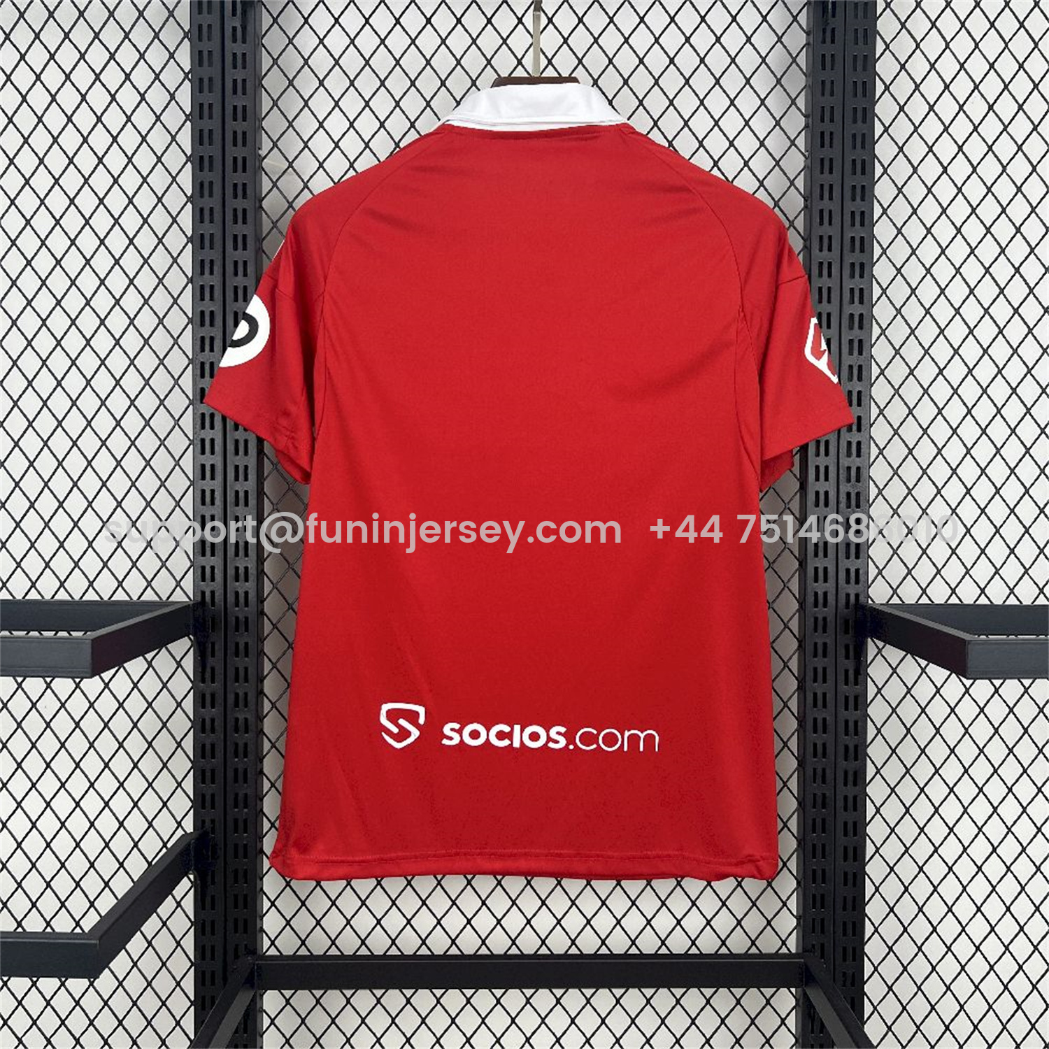 Funinjersey-Sevilla 25-26 Away Red Jersey - Fans Version