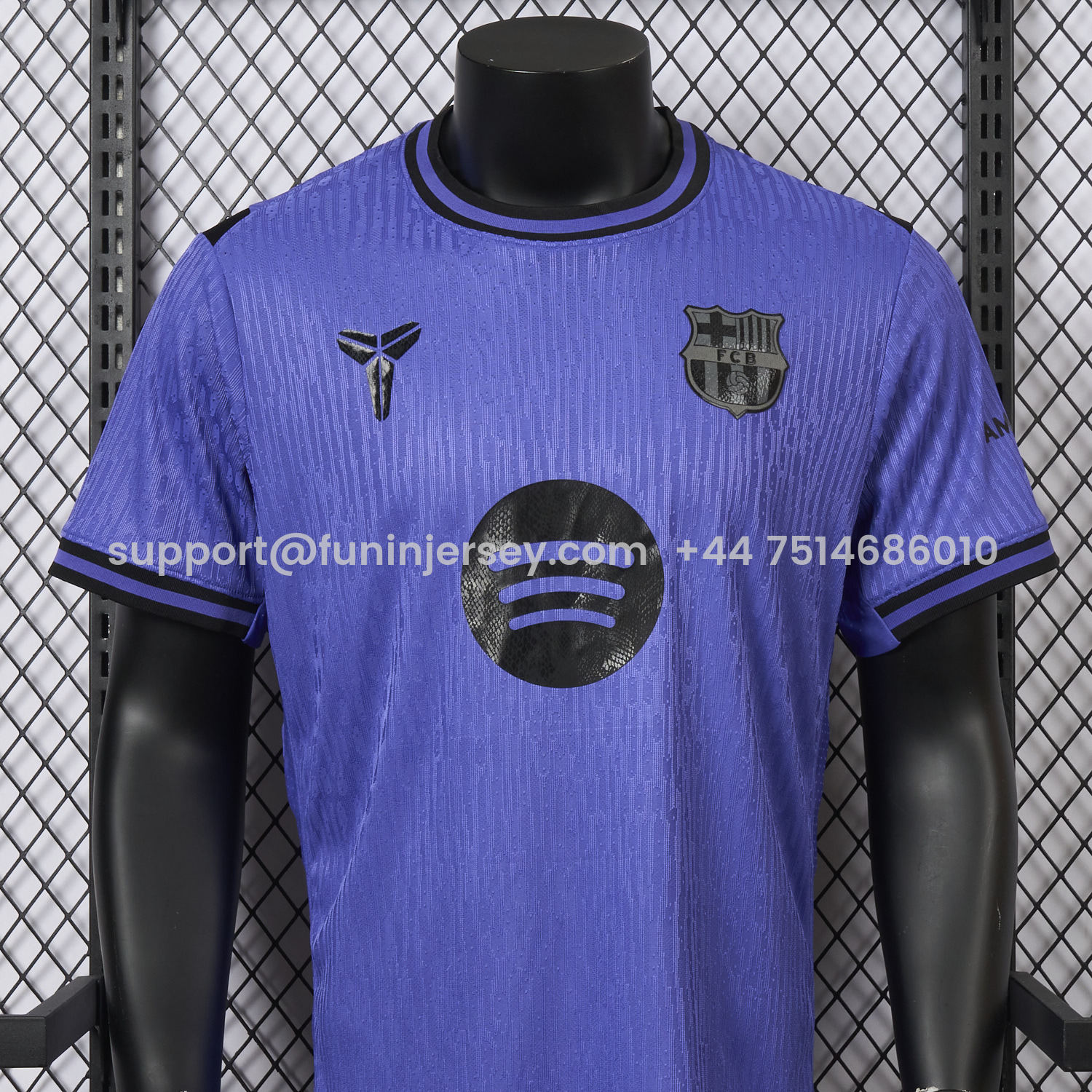 Funinjersey-Barcelona X KB 25-26 Purple Special Jersey - Player Version
